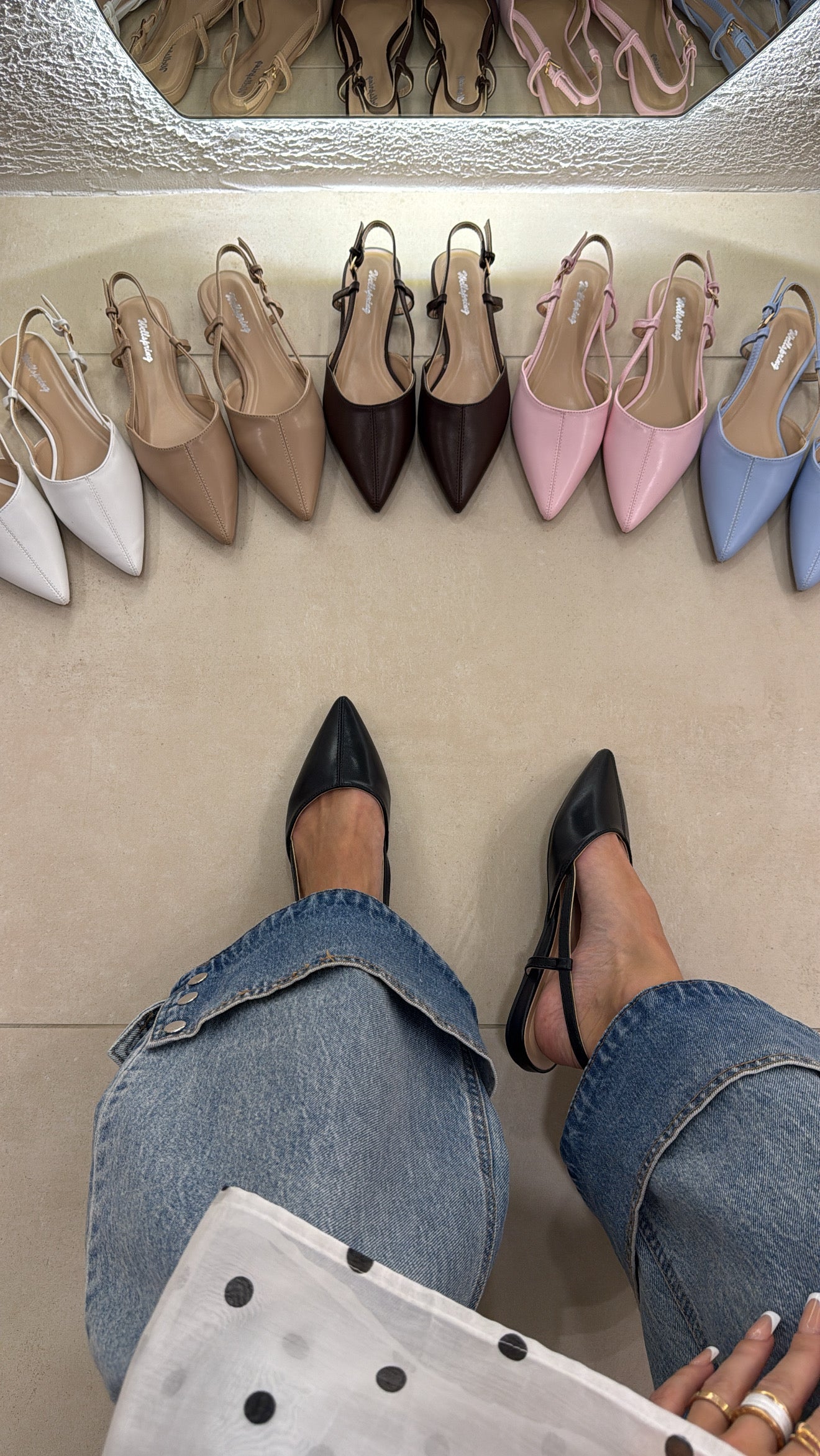 Slingback Nicole black