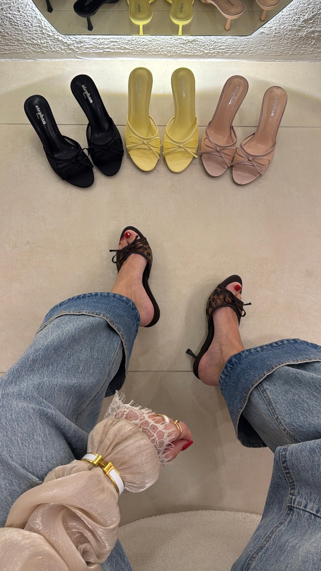 Mules Elisya maculato