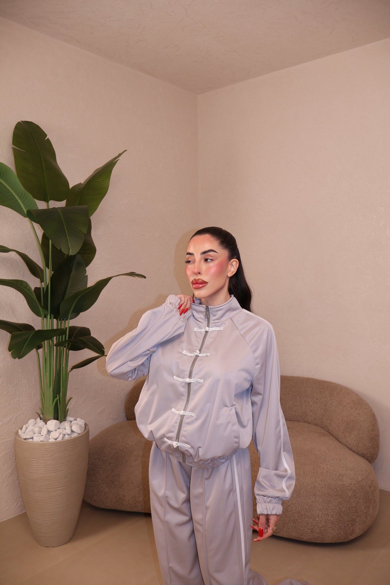 Co/Ord Tuta Tokyo silver