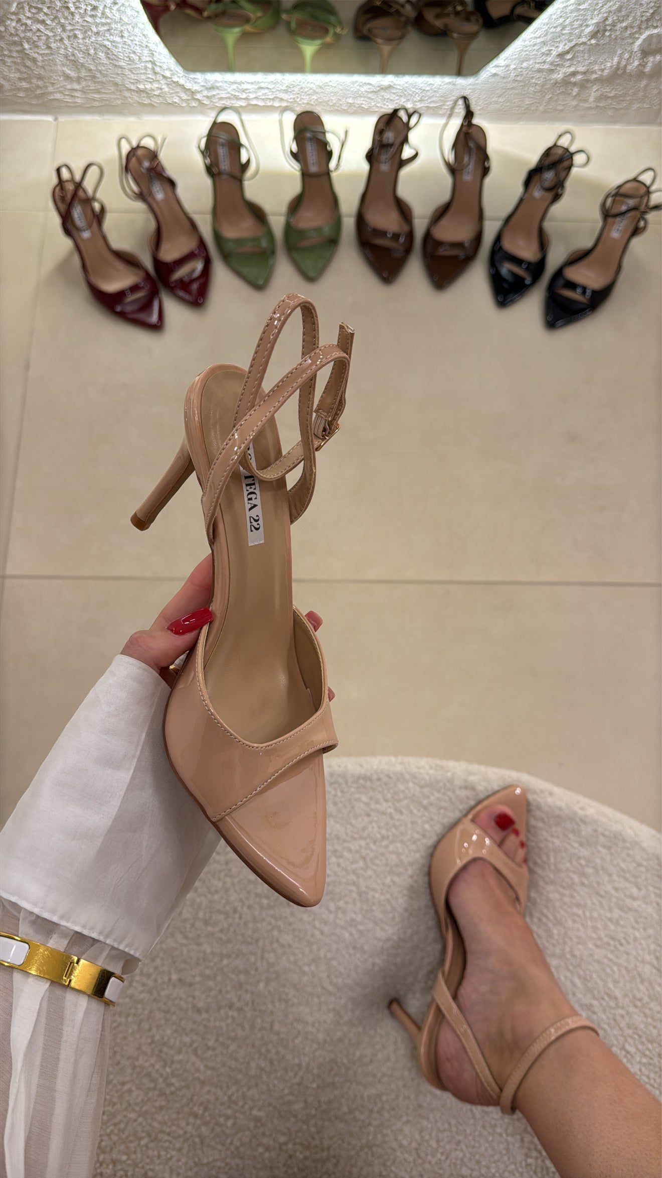 Sandali Kiara cipria
