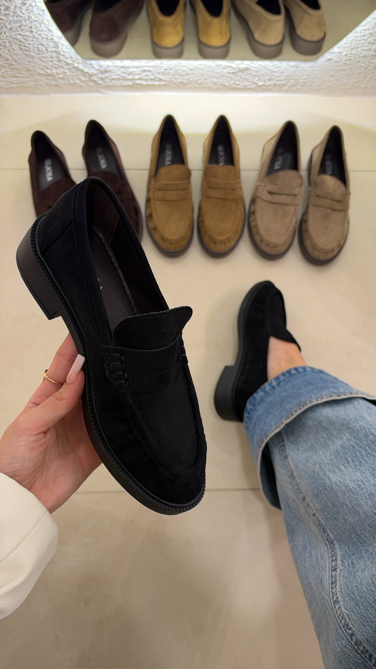 Mocassini Nina 2.0 black