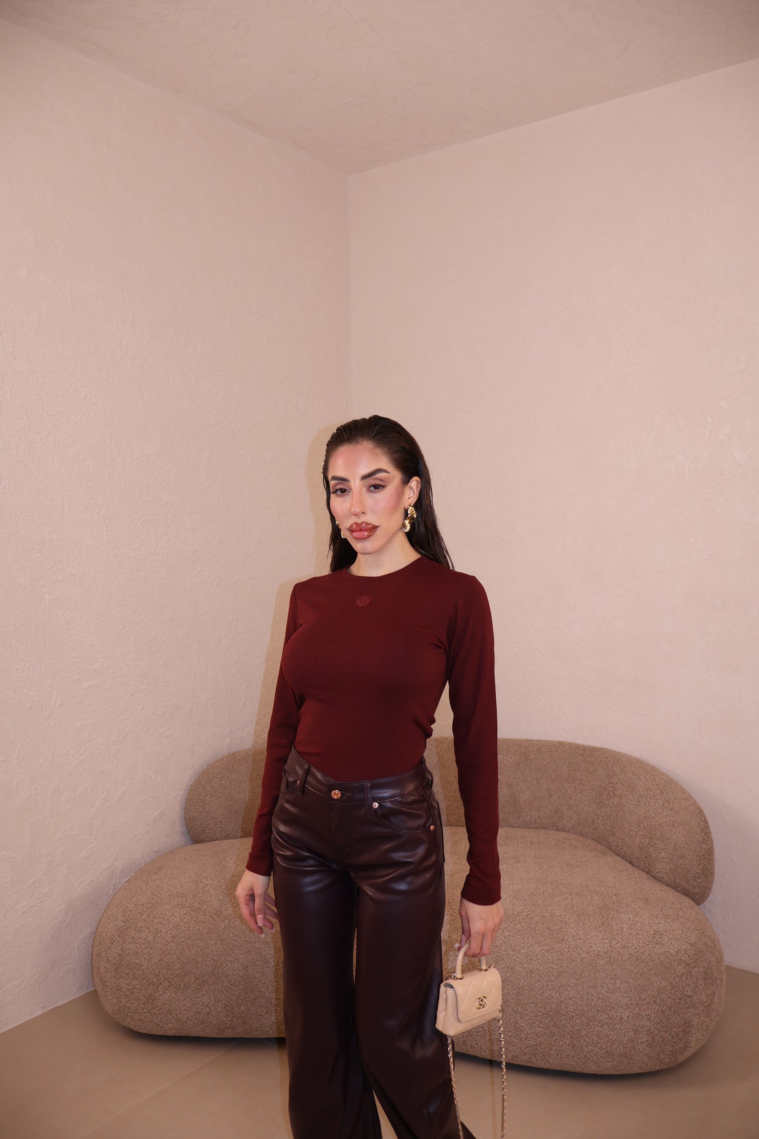 Maglia LOEWE bordeaux
