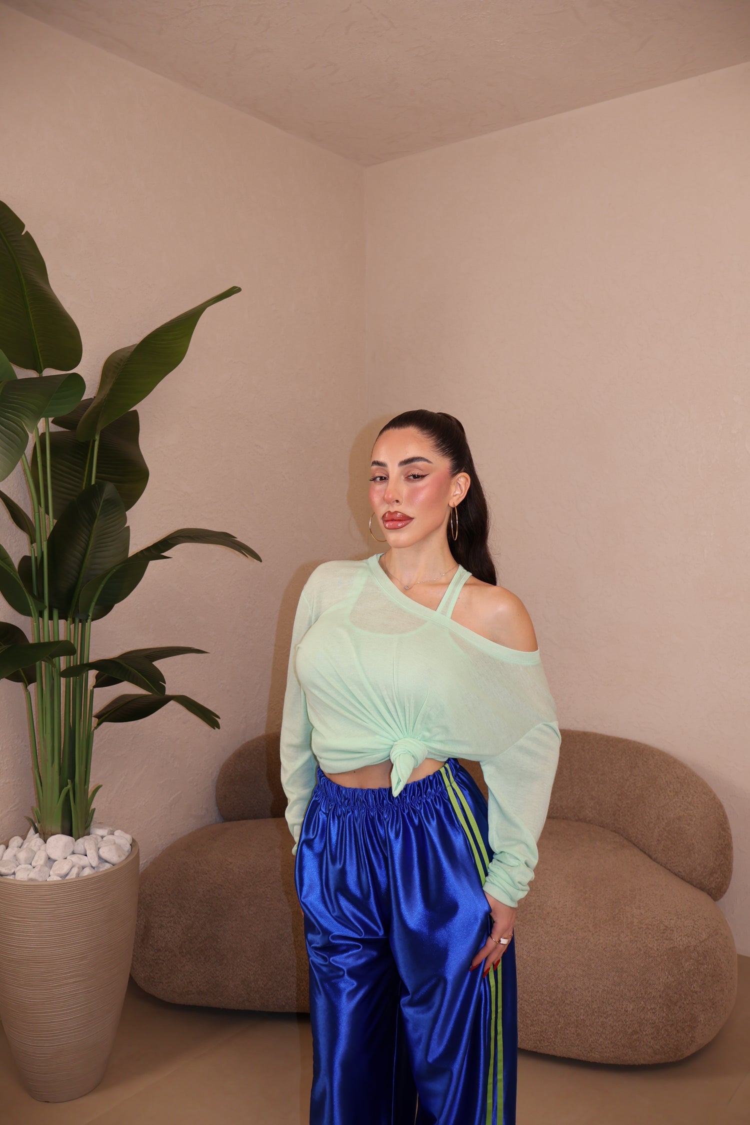 Set Maglia+Canotta menta