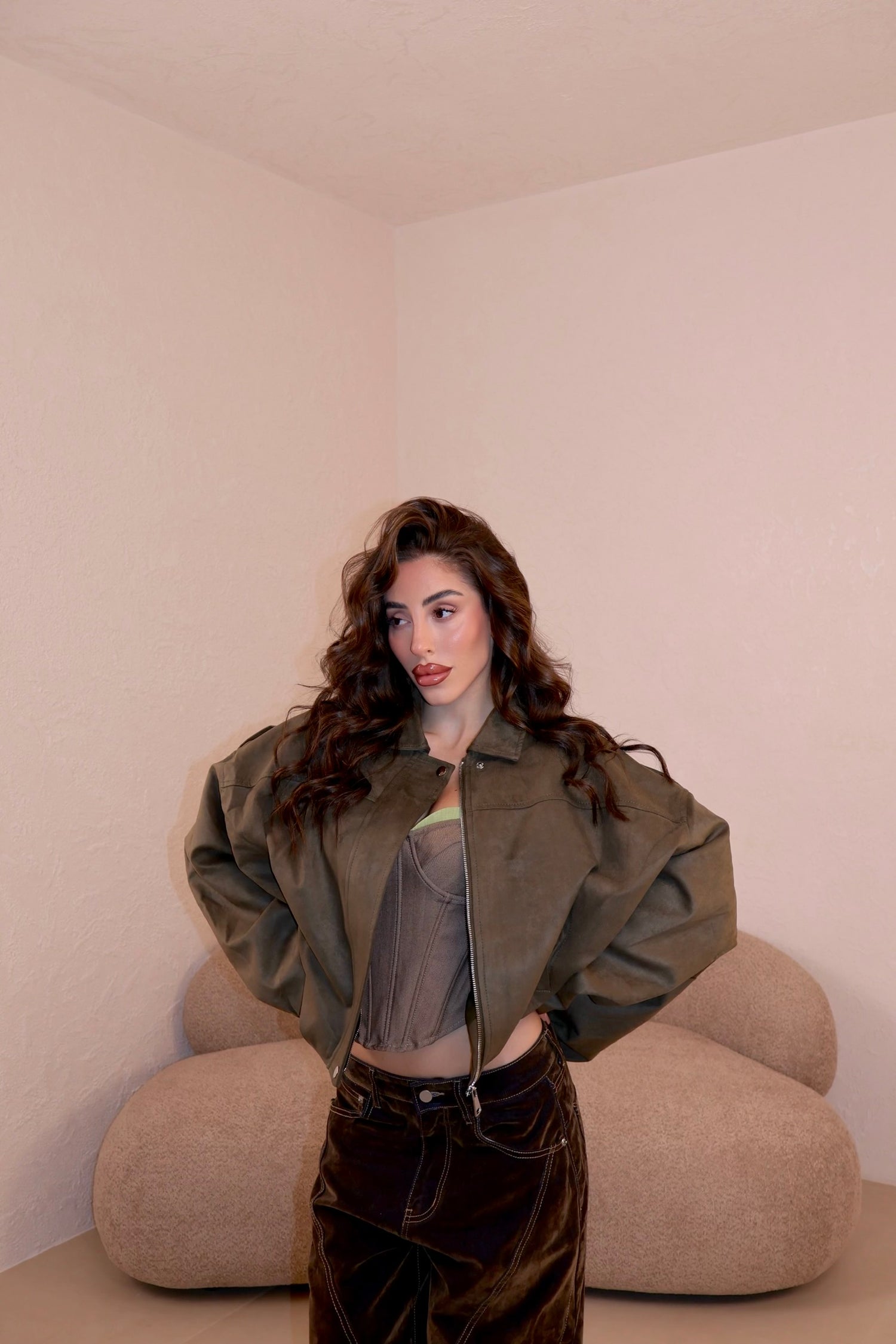 Bomber Camoscio military