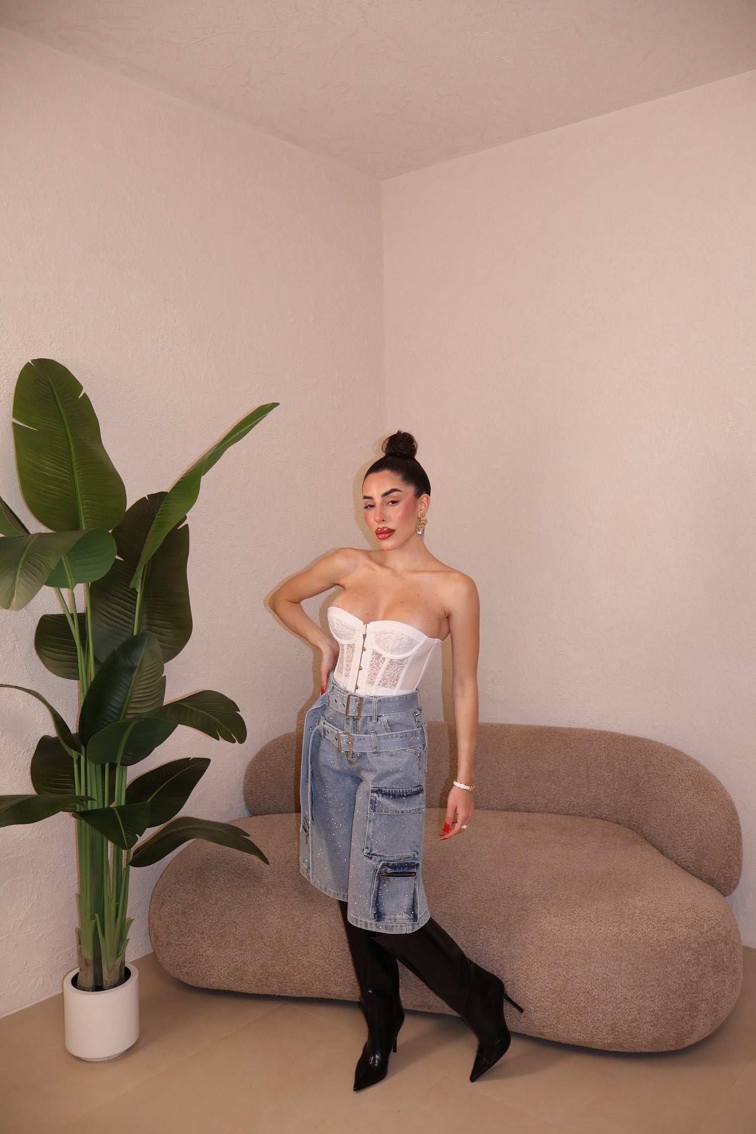 Bermuda Cargo strass