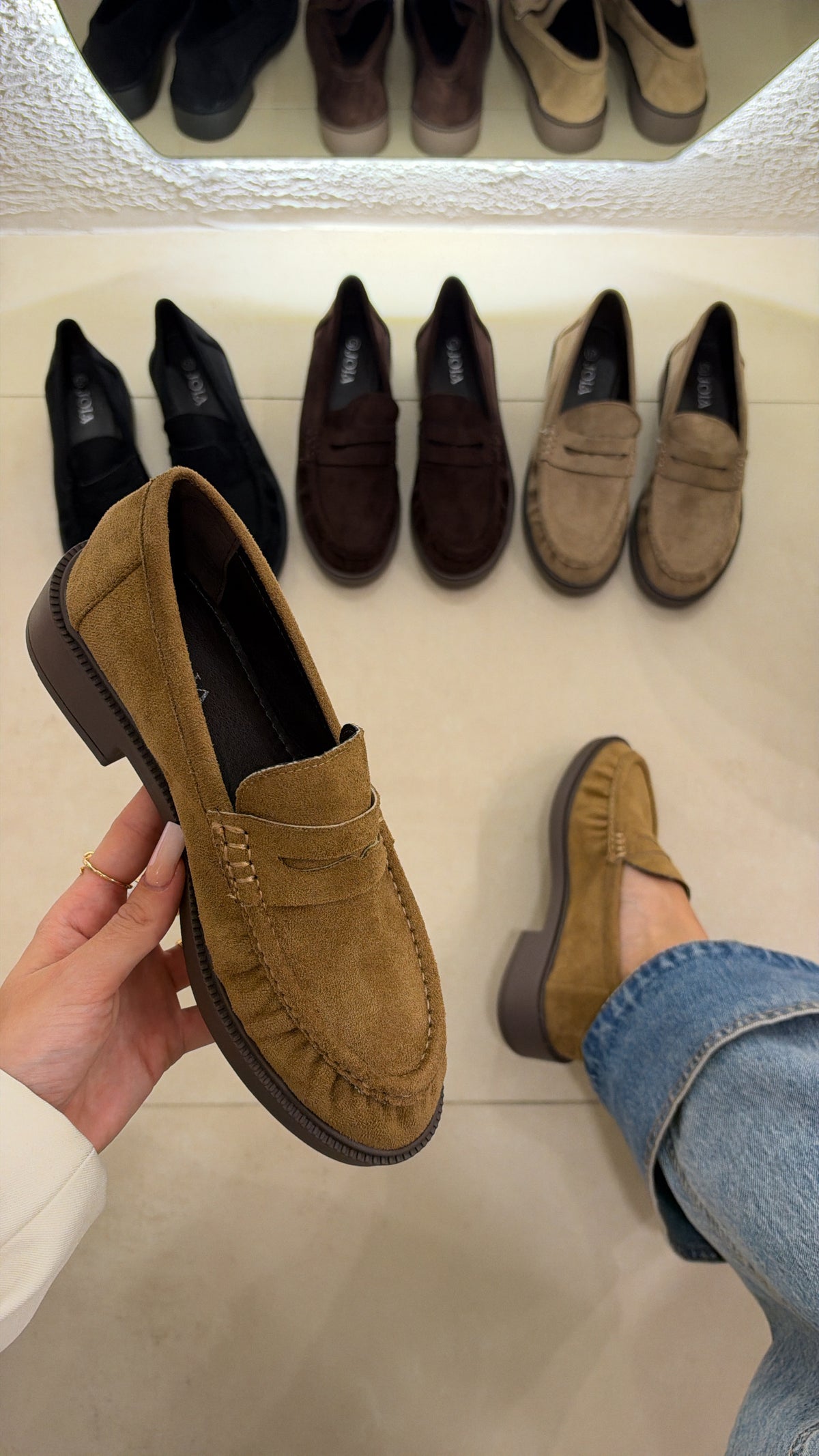 Mocassini Nina 2.0 camel