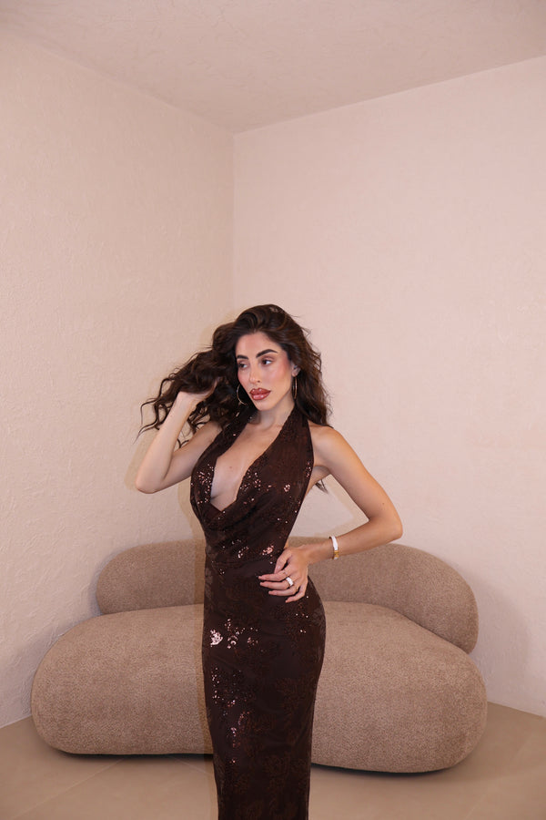 Abito Clara choco