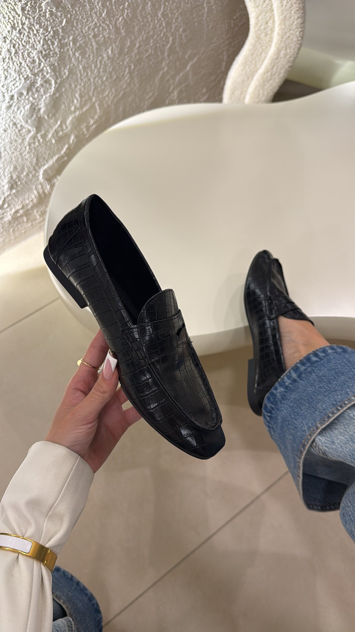 Mocassini Cocco black