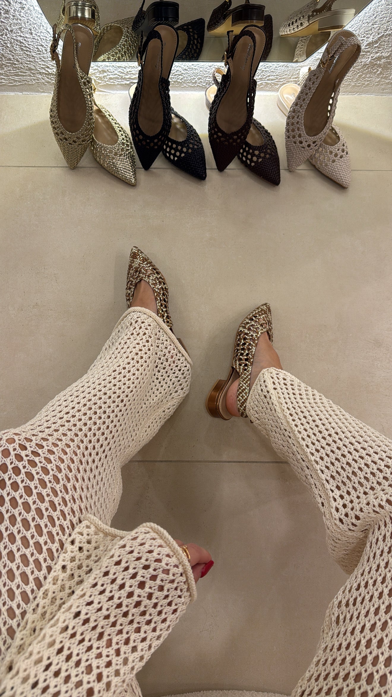 Ballet Crochet bronze