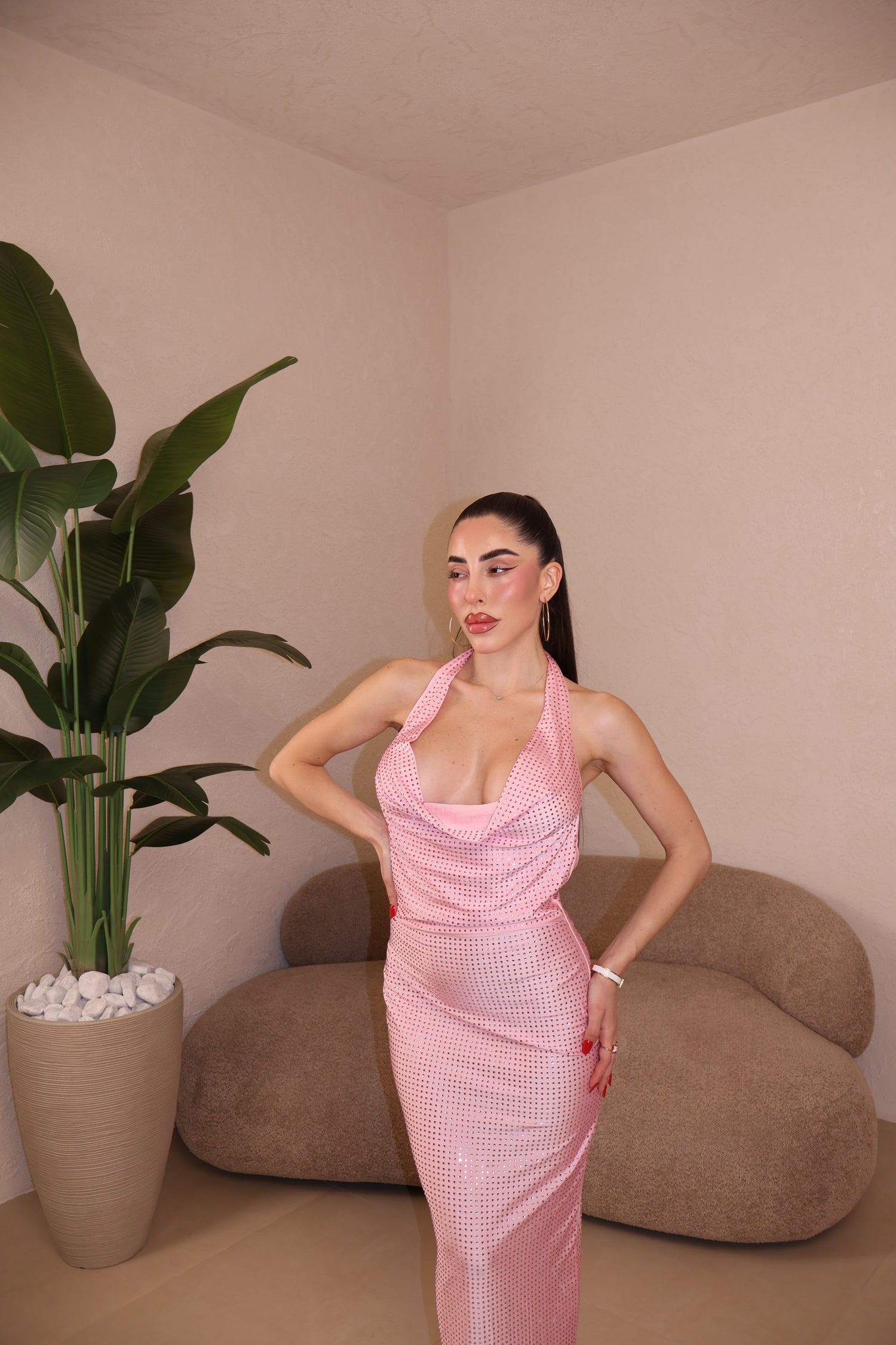 Abito Diamond pink
