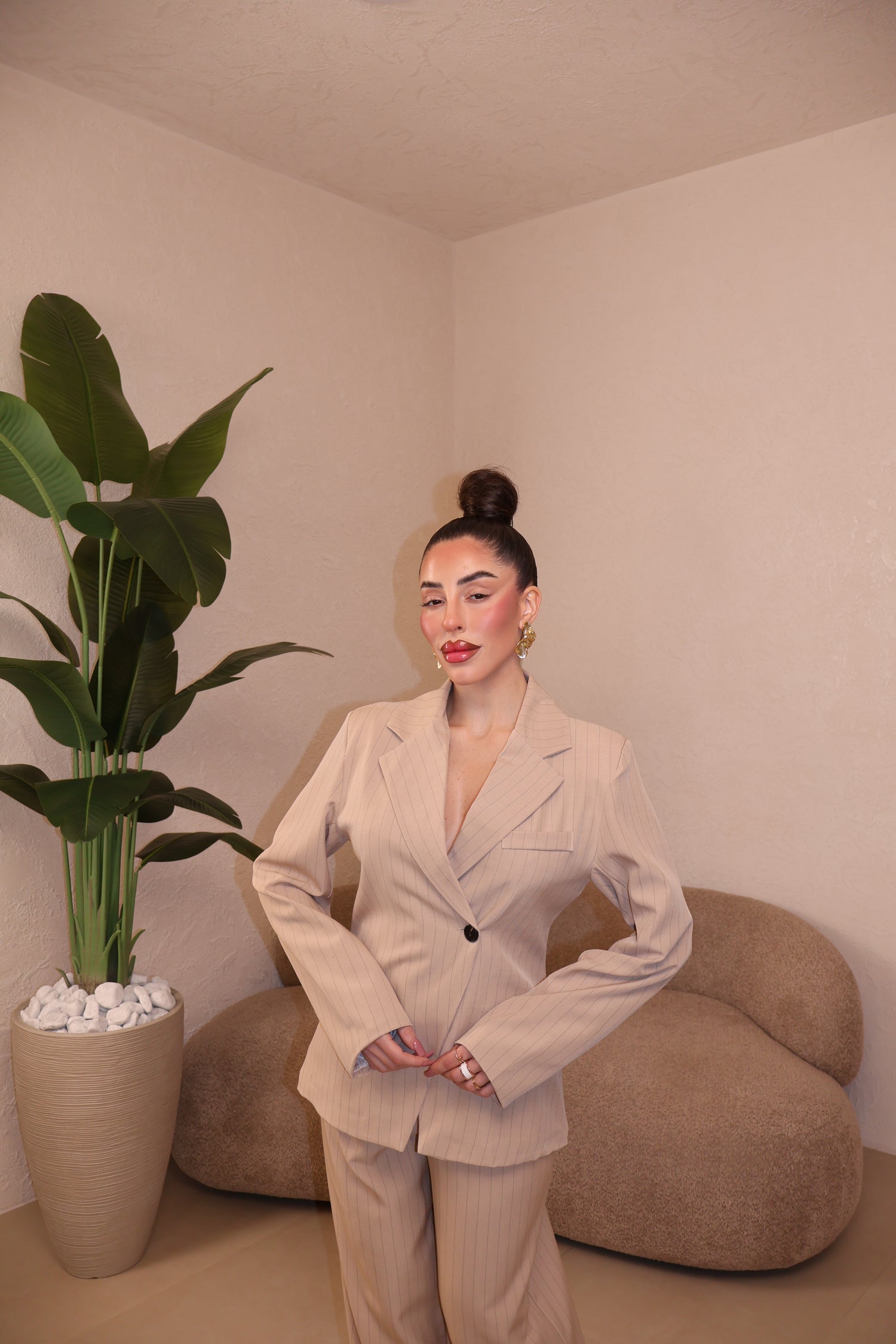 Tailleur New Jessy beige