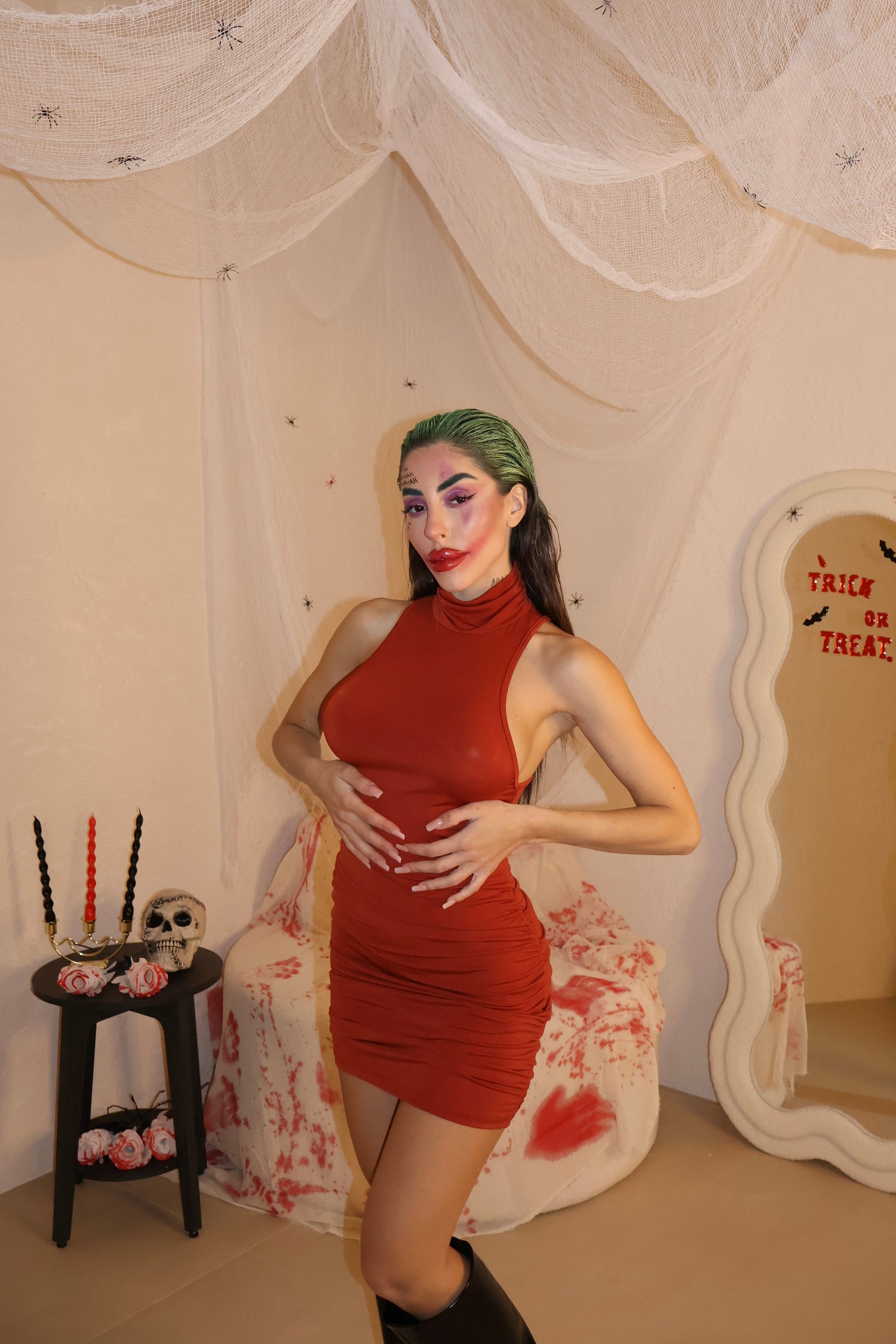Abito Naomi Corto orange