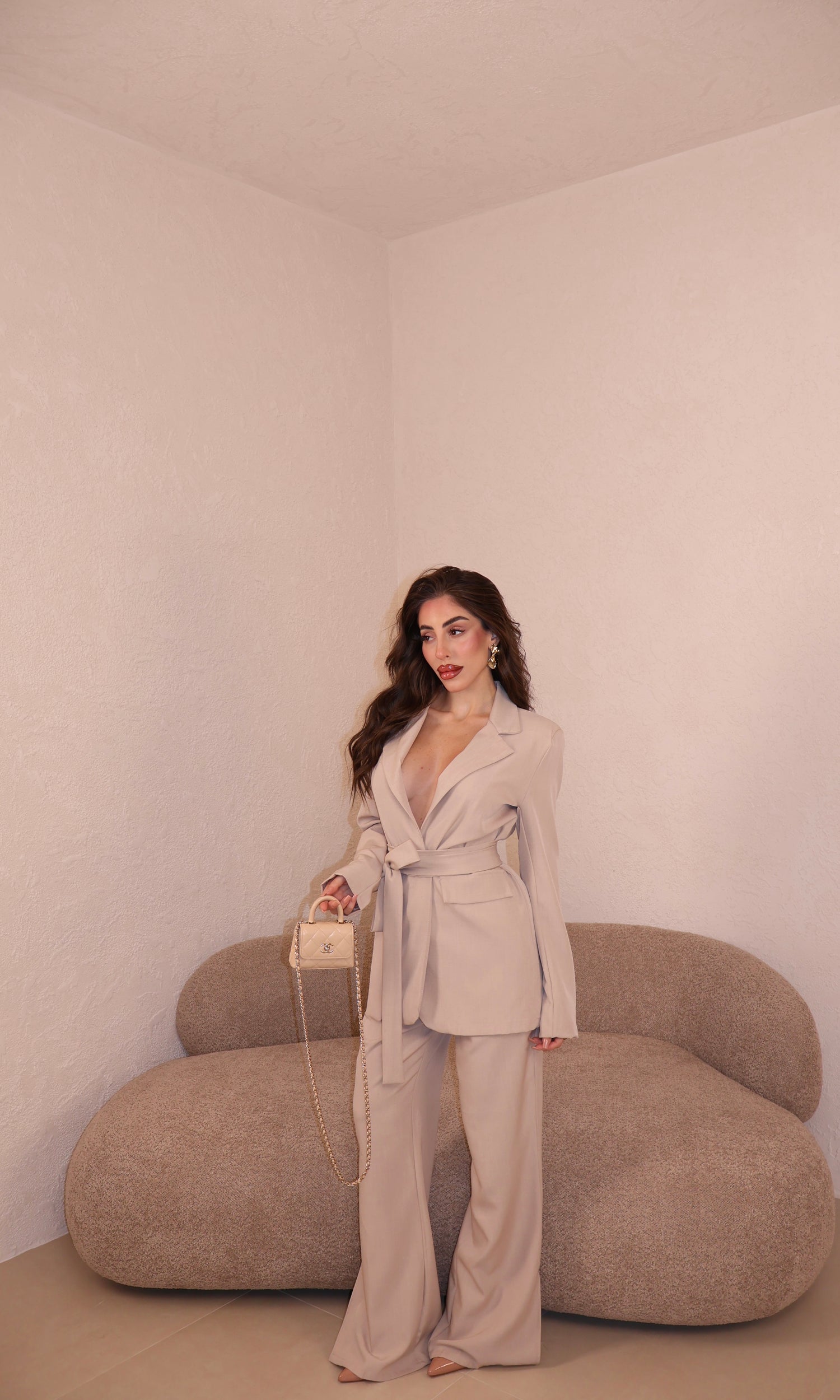 Tailleur Angelina panna