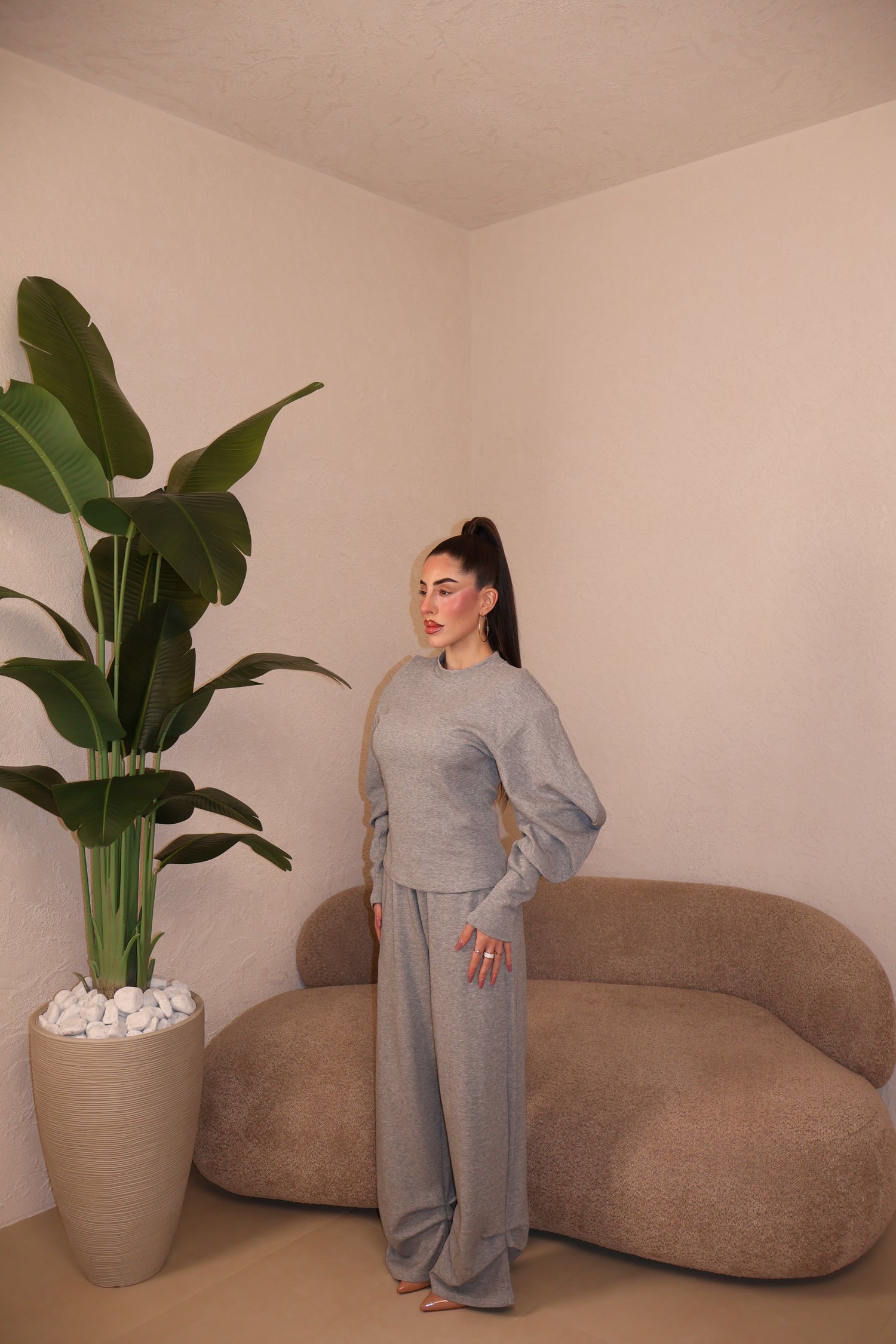 Co/Ord Tuta Chloé grey