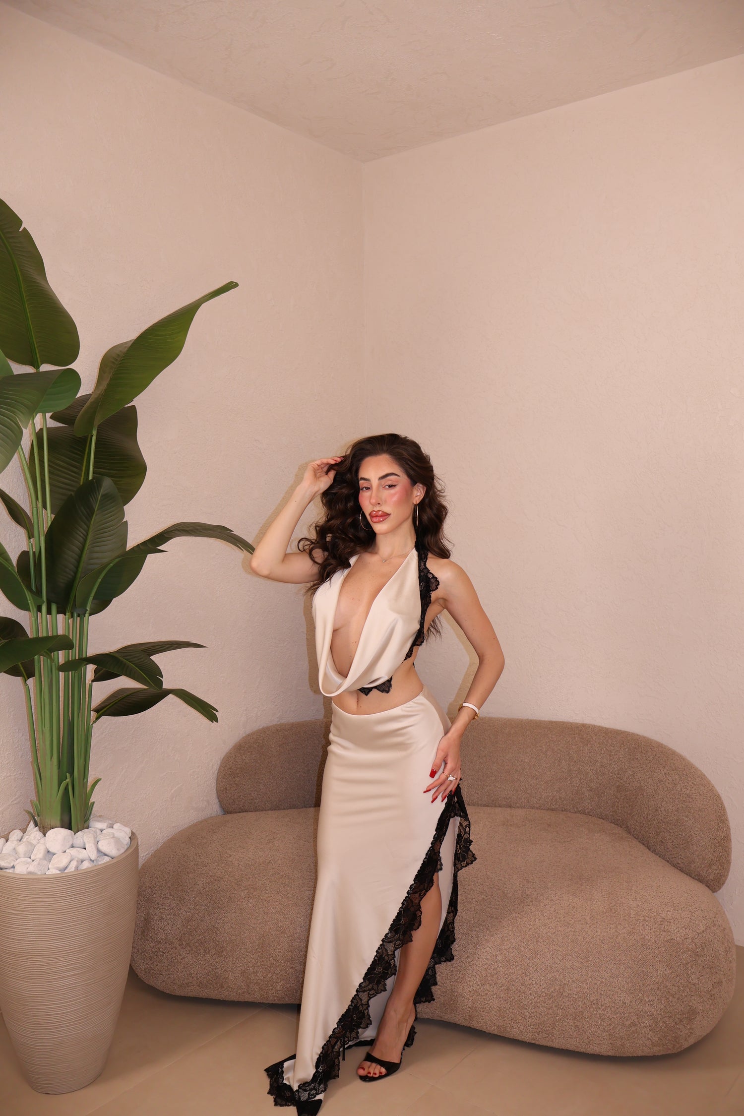 Co/Ord Alma cream