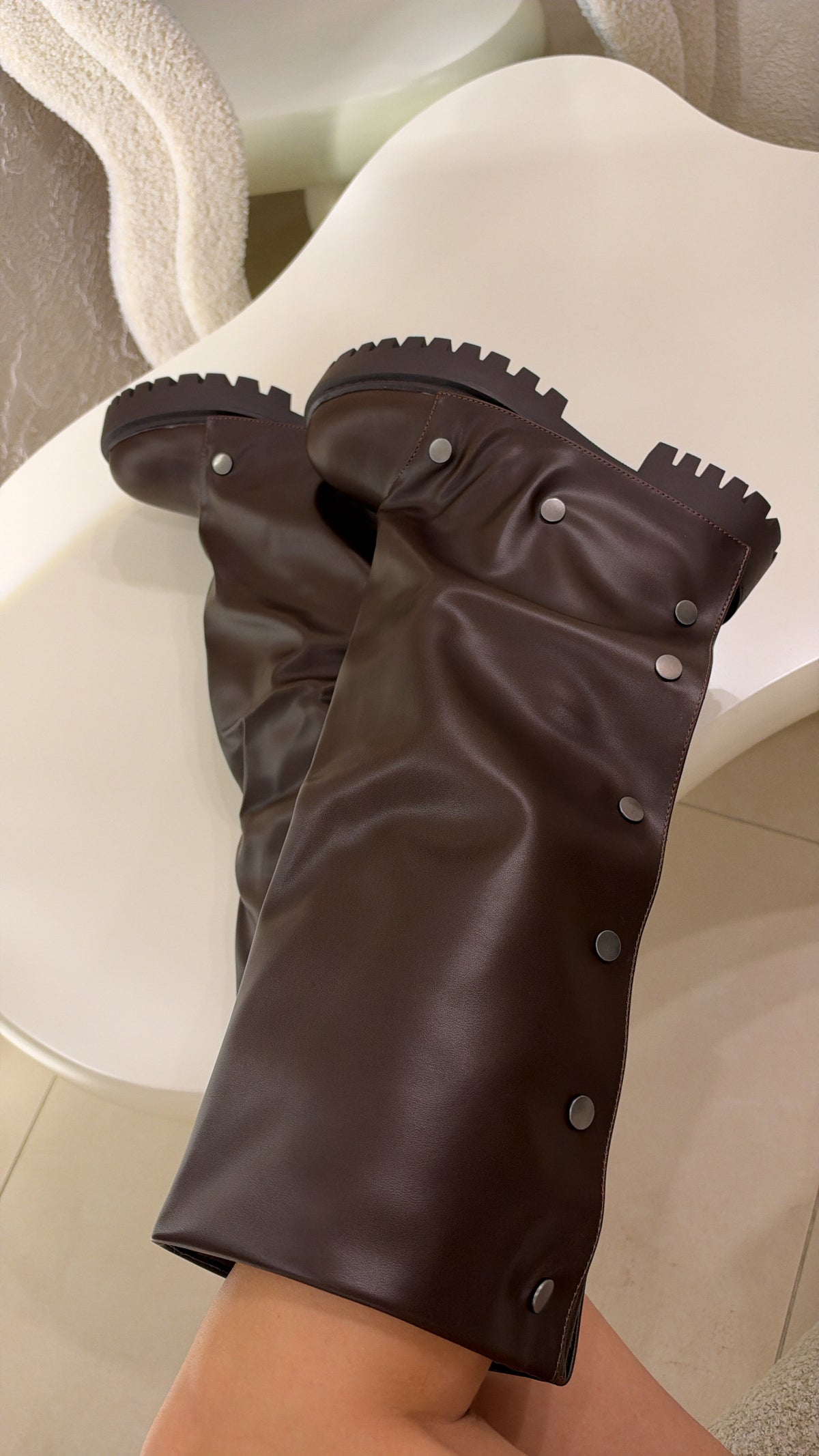 Stivali Rock choco