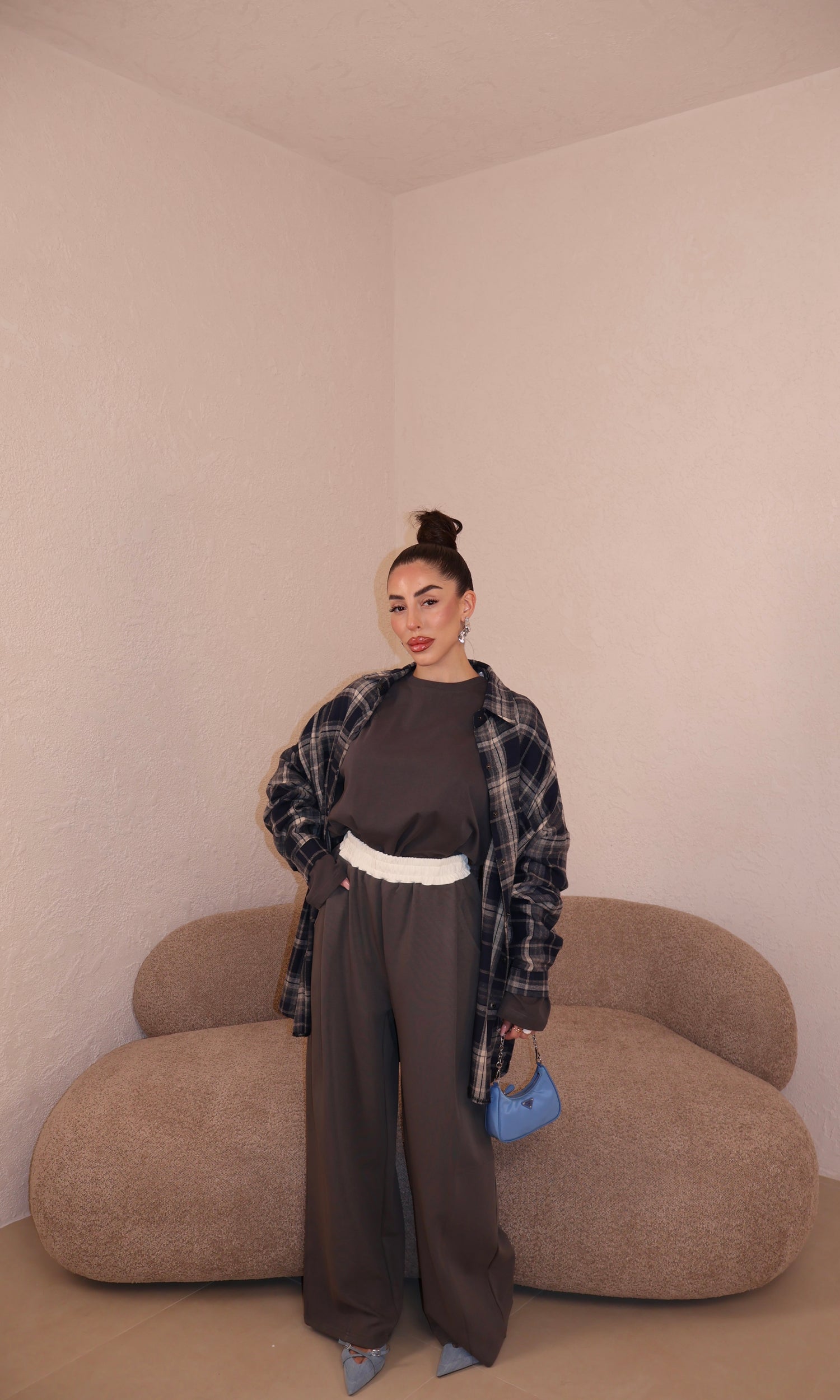 Pantaloni Tuta Soft grey