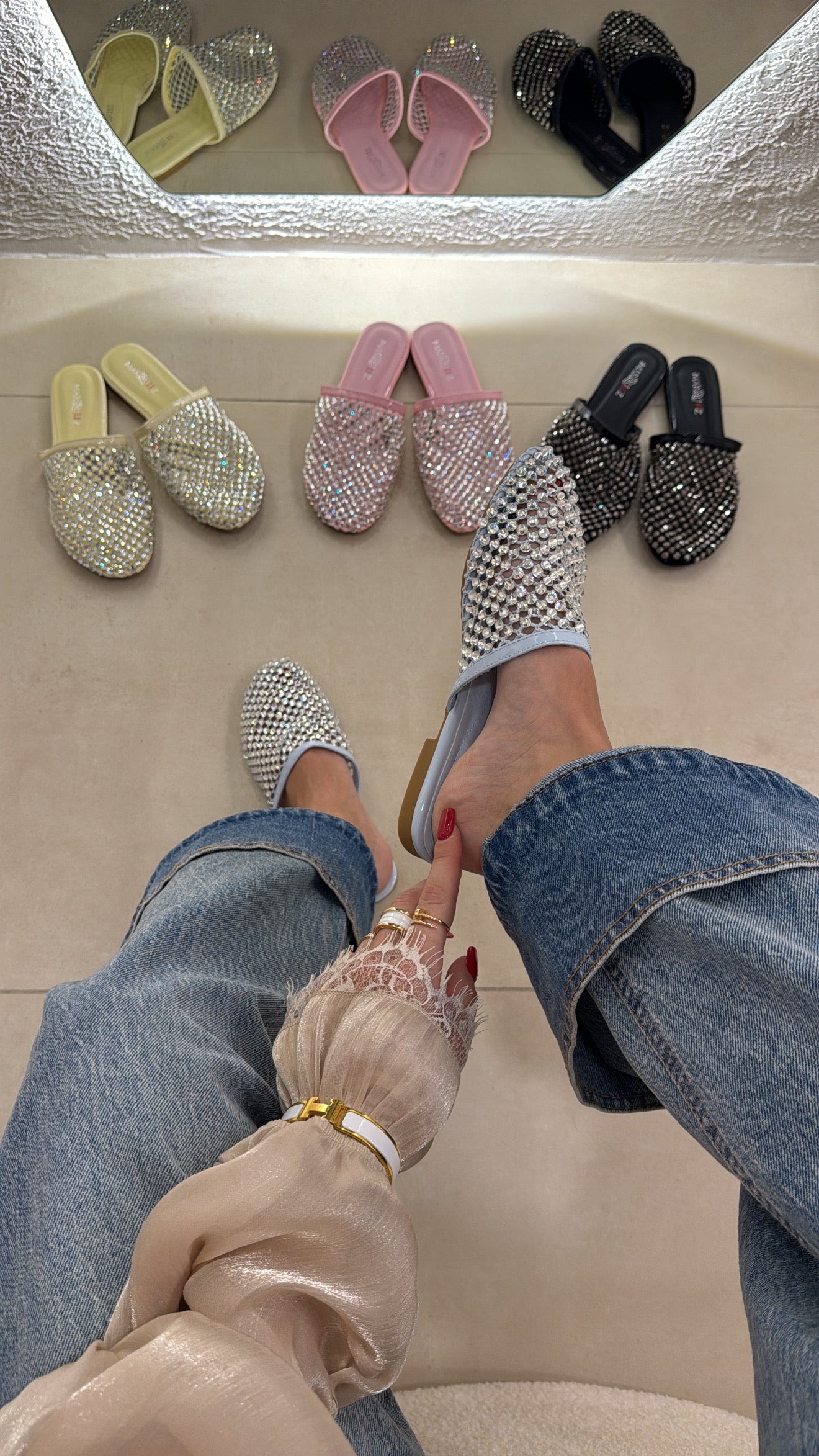 Sabot Flats polvere