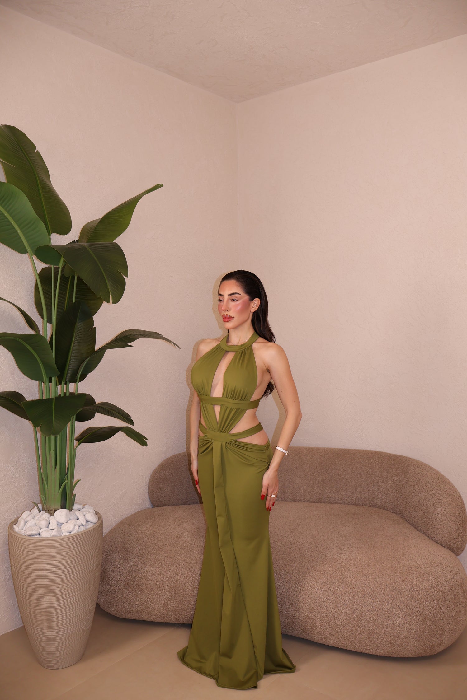 Abito Jaded green