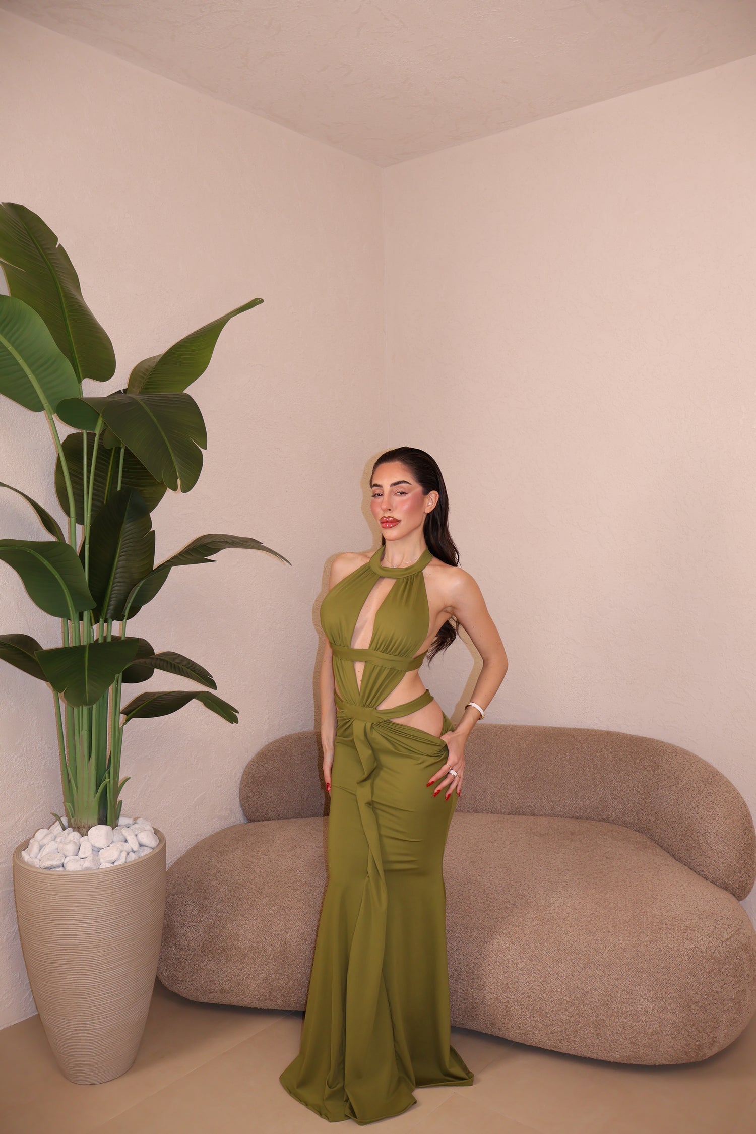 Abito Jaded green
