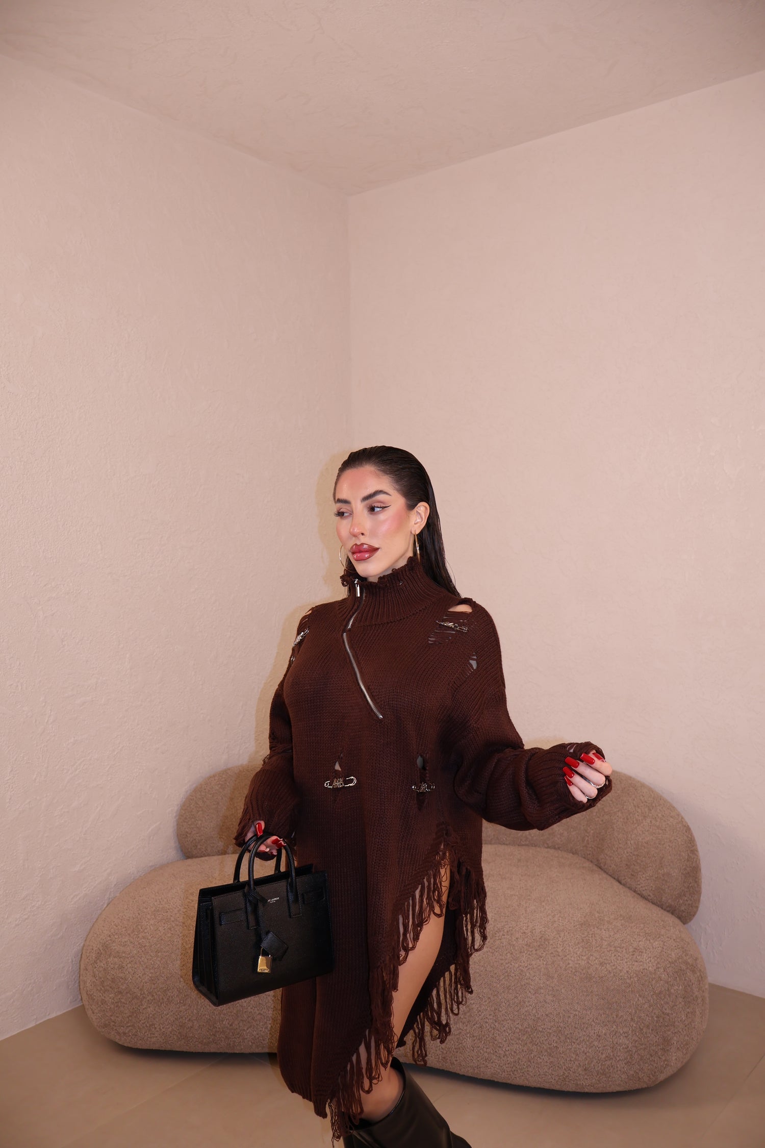 Pullover Swami choco