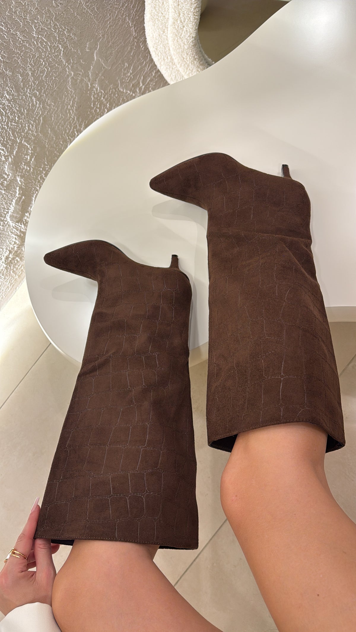 Stivali Lucy choco