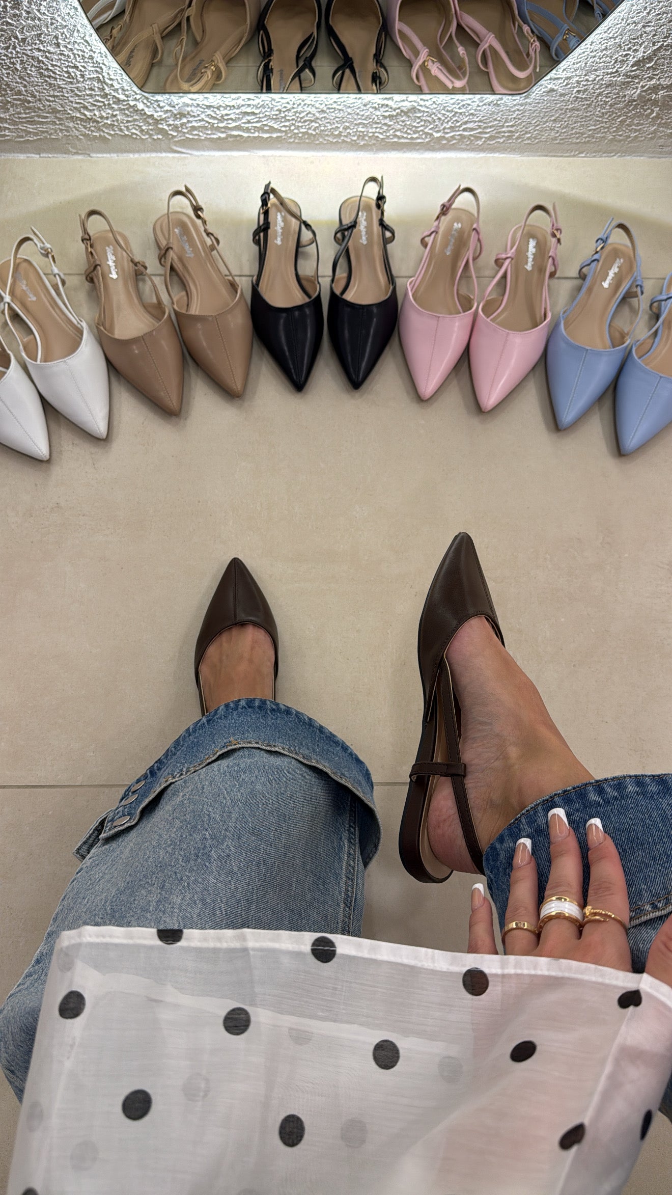 Slingback Nicole choco