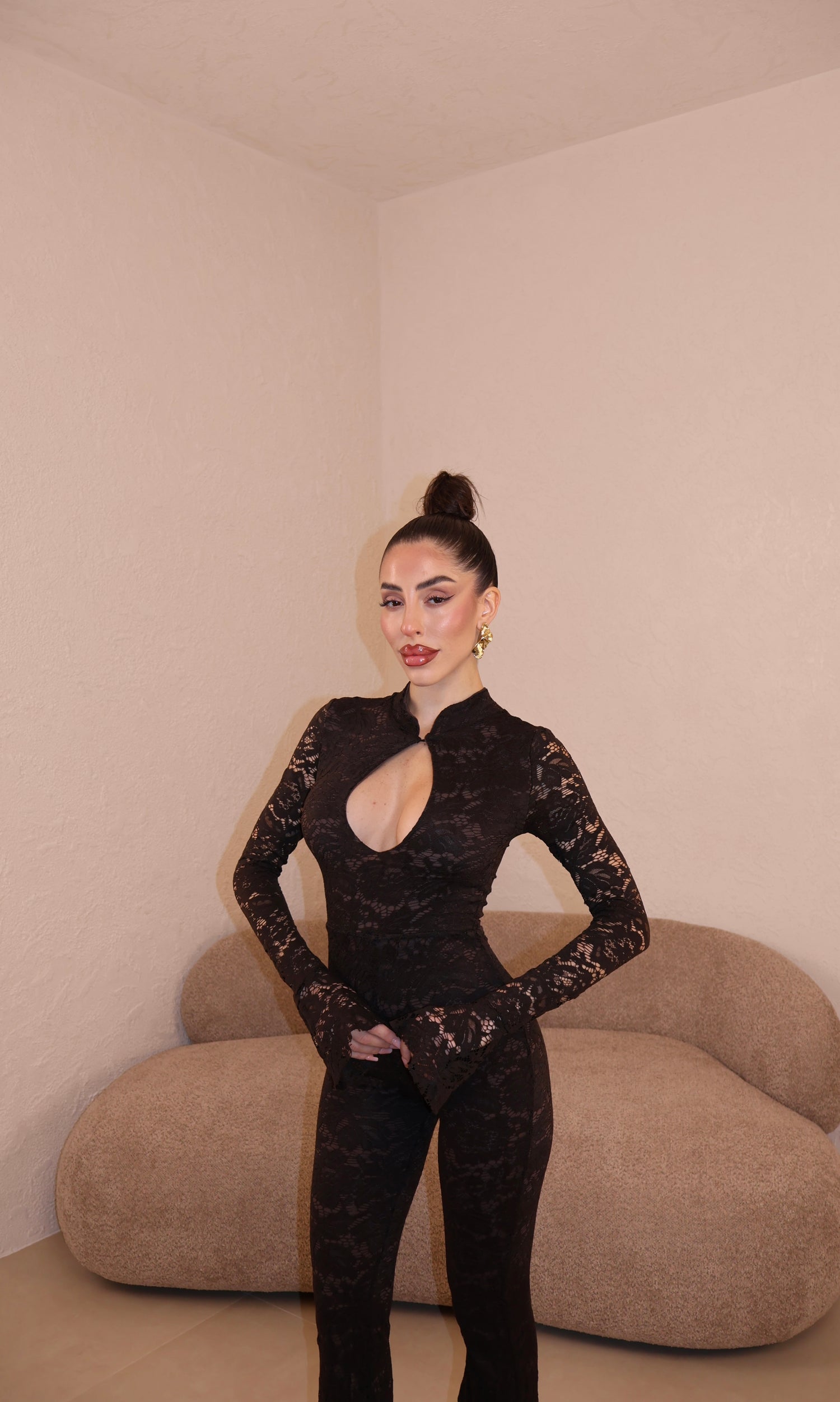 Jumpsuit Megan choco