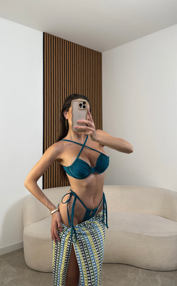 Bikini Incrocio petrolio