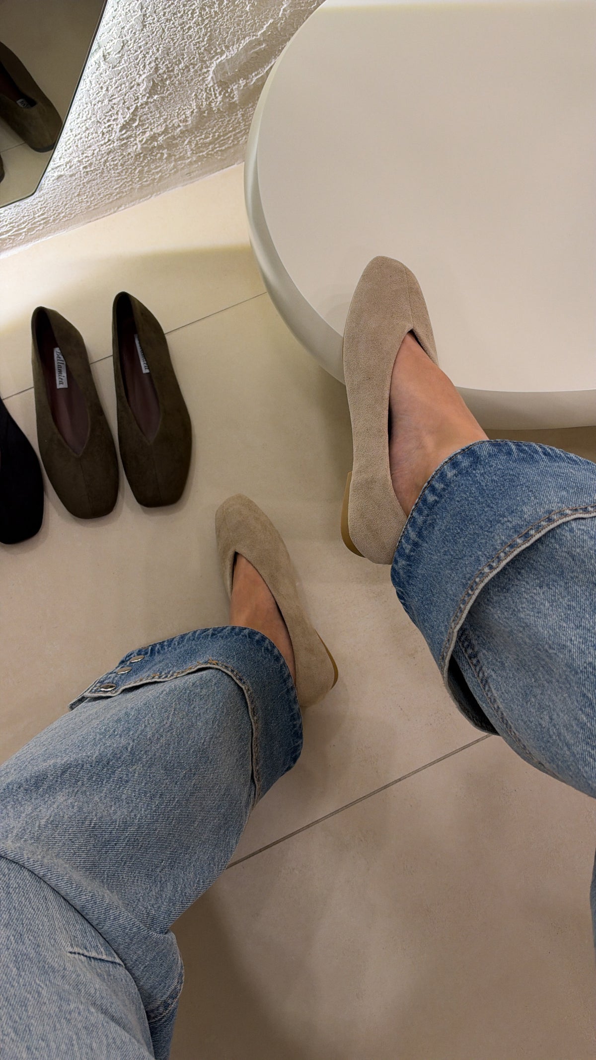 Ballet Square khaki