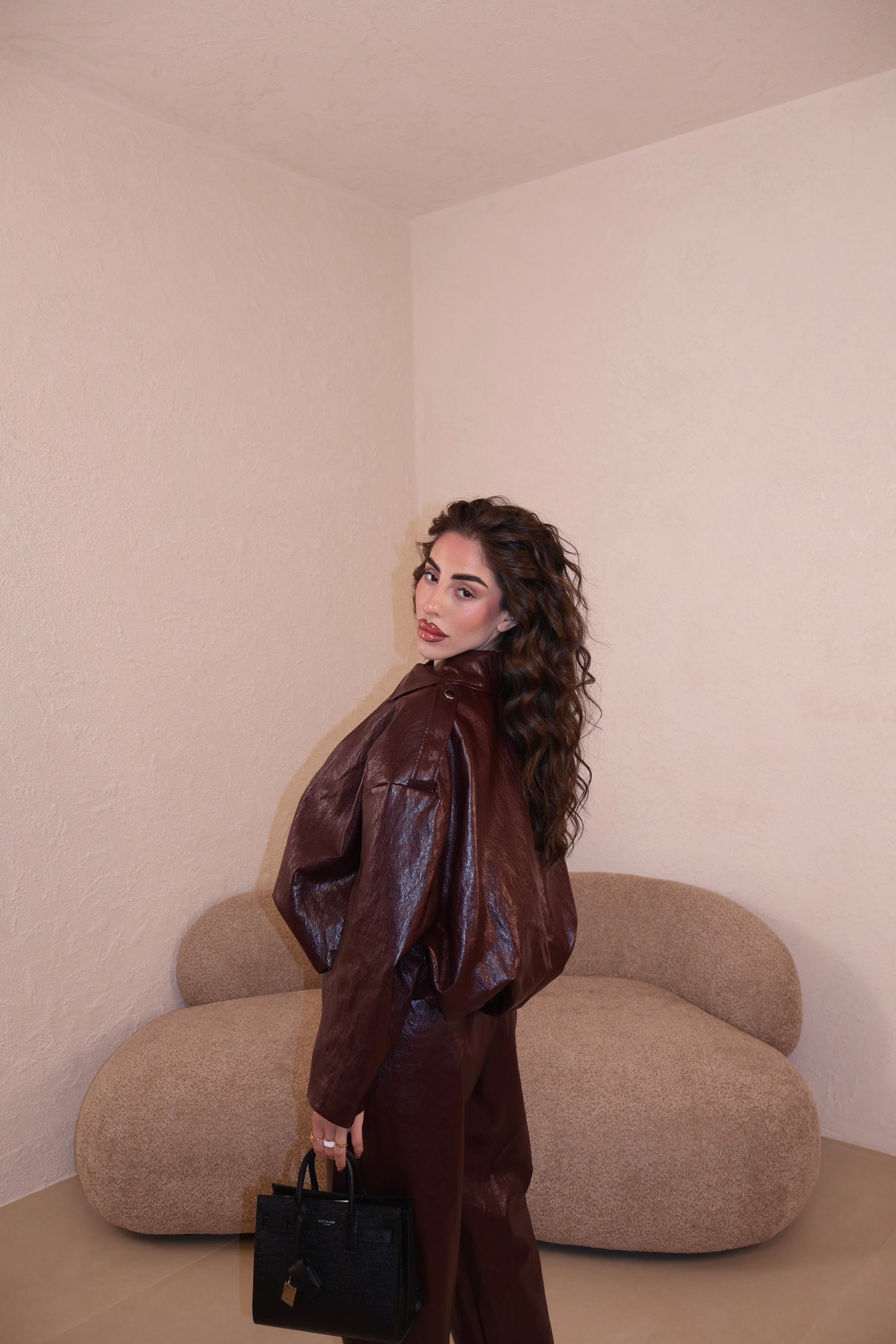 Bomber Oksana bordeaux