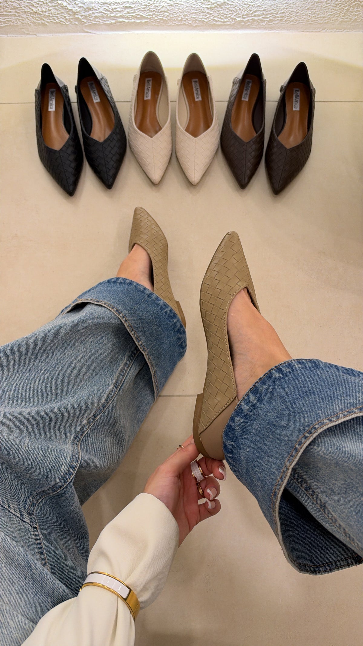 Ballet Intreccio khaki