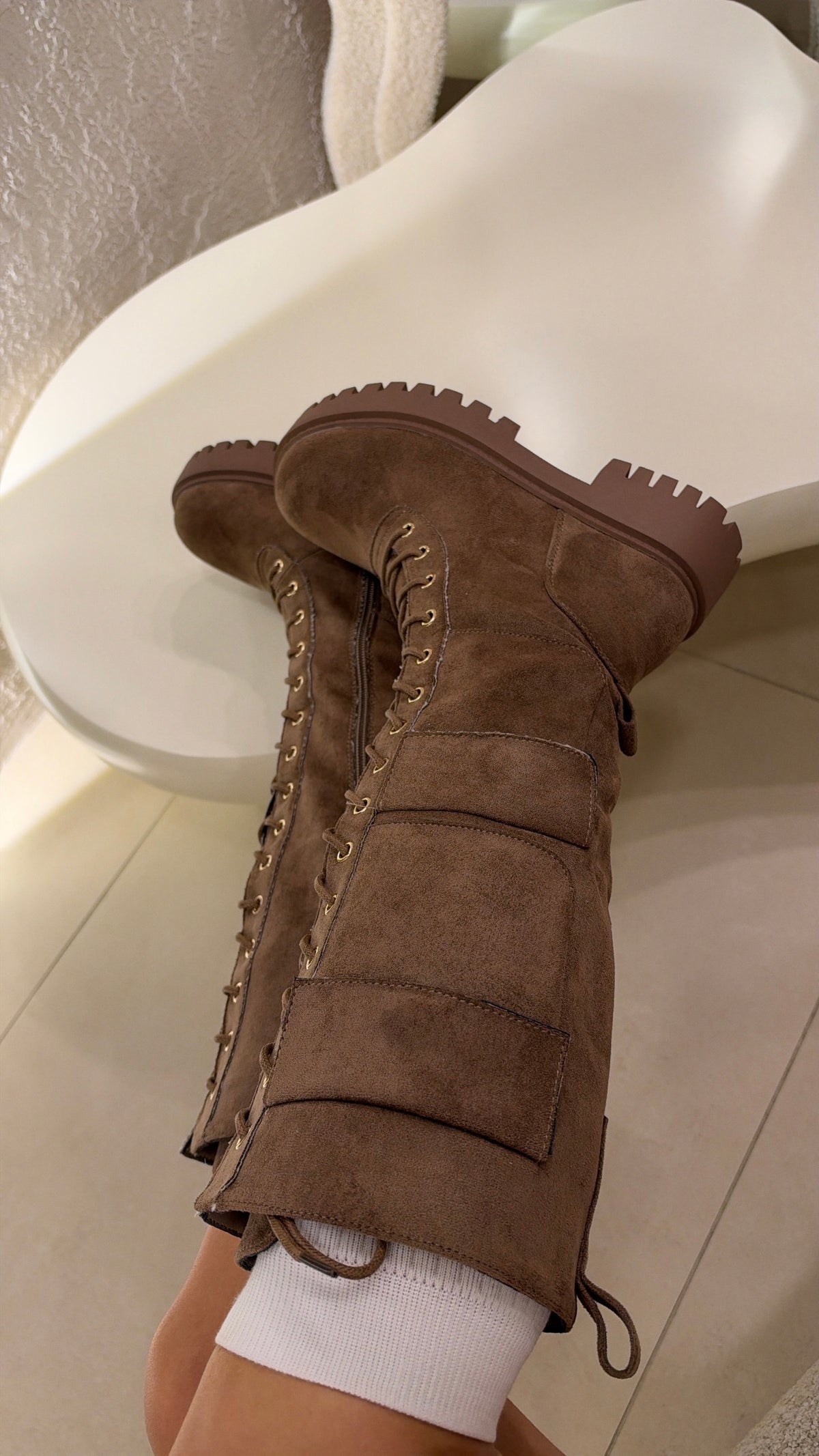 Stivali Atena khaki