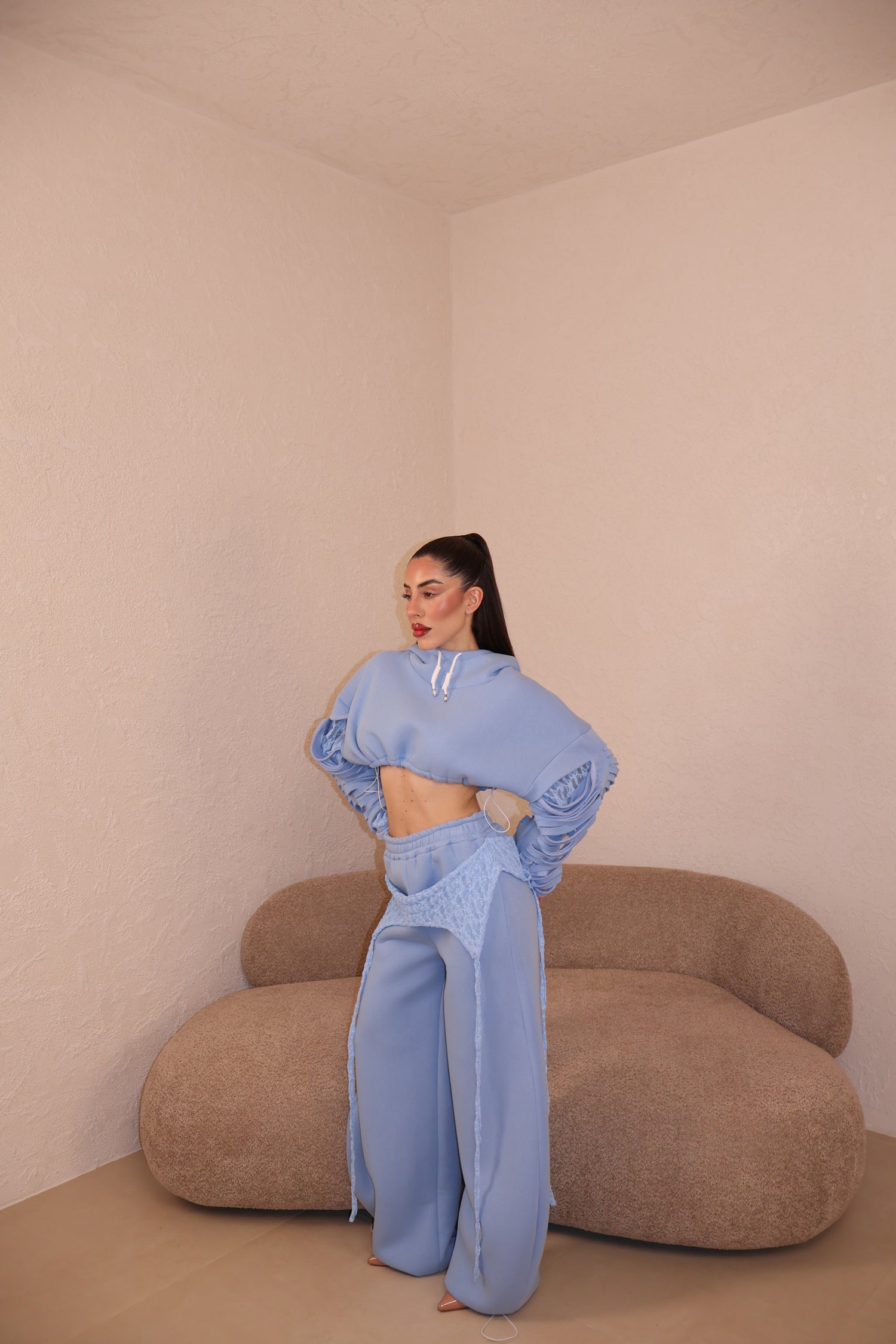 Co/Ord Tuta Melany celeste