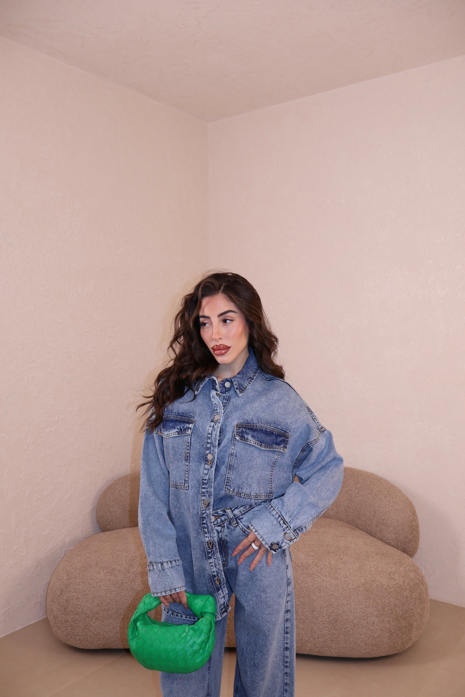 Co/Ord Denim chiaro