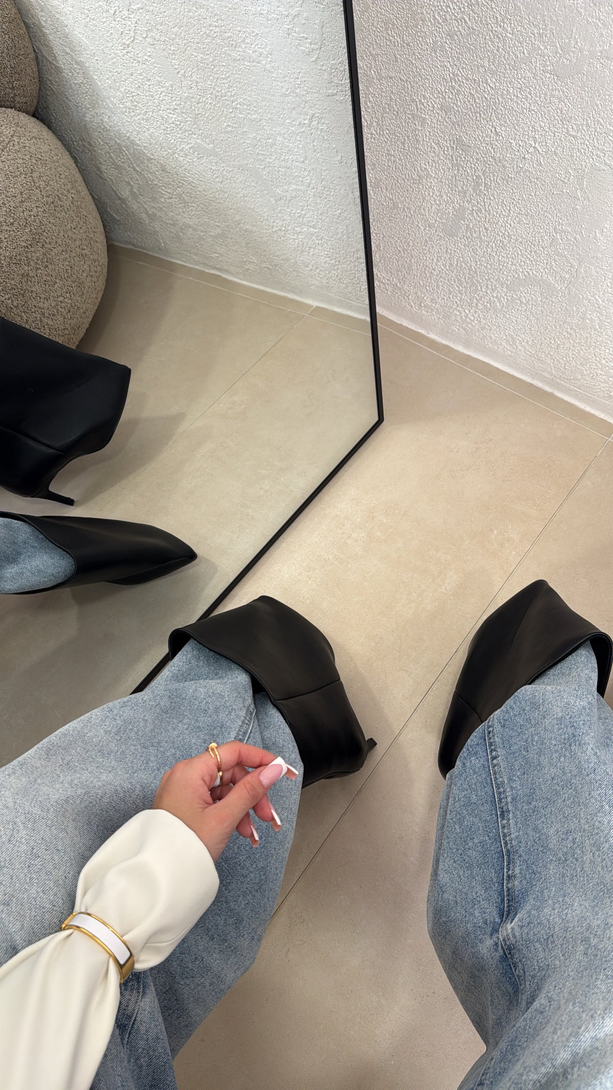 Stivali Owens black corti
