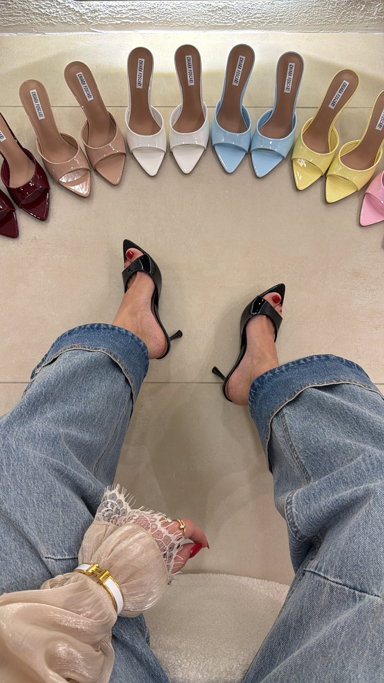 Mules Nina black