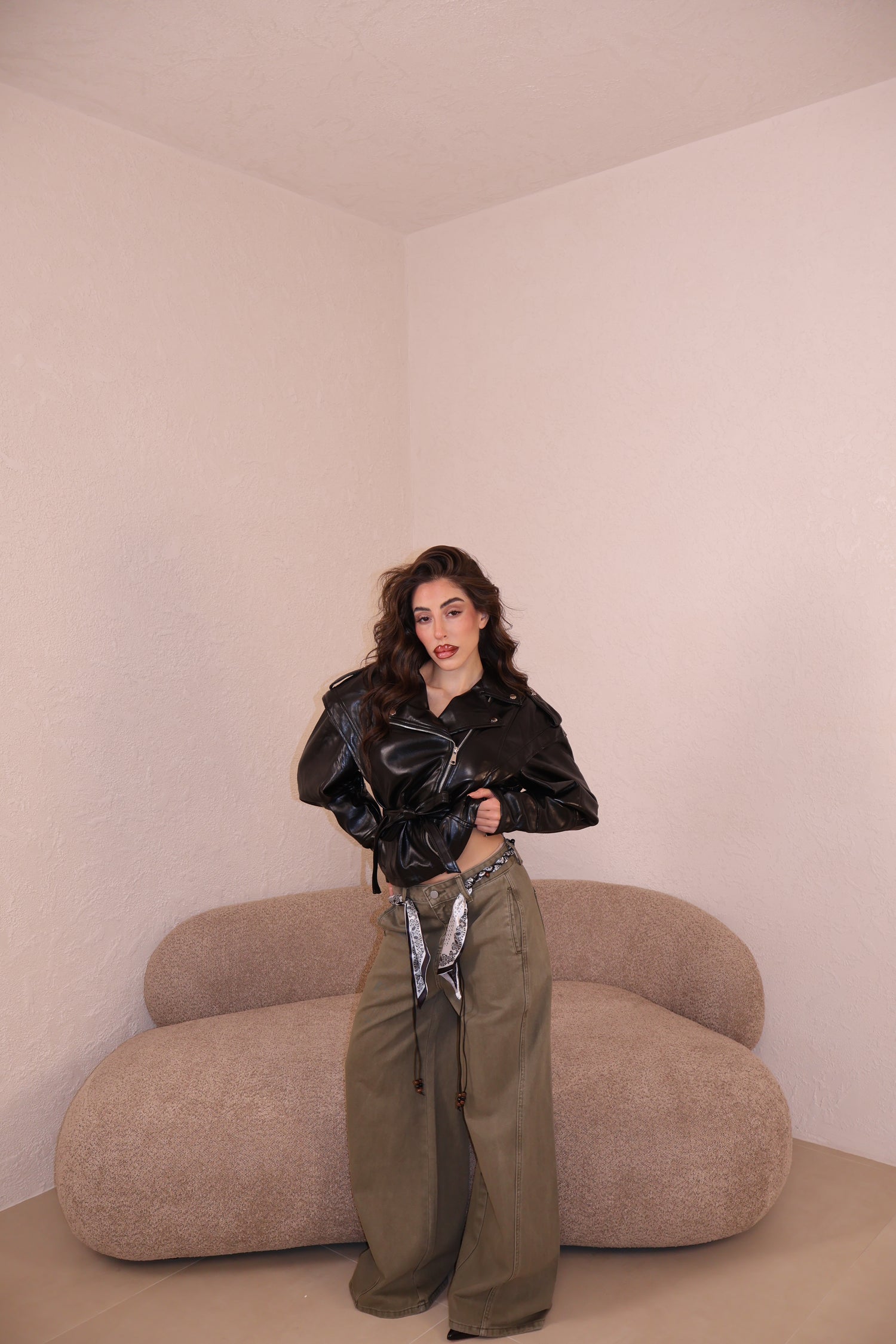 Jeans Corinne military