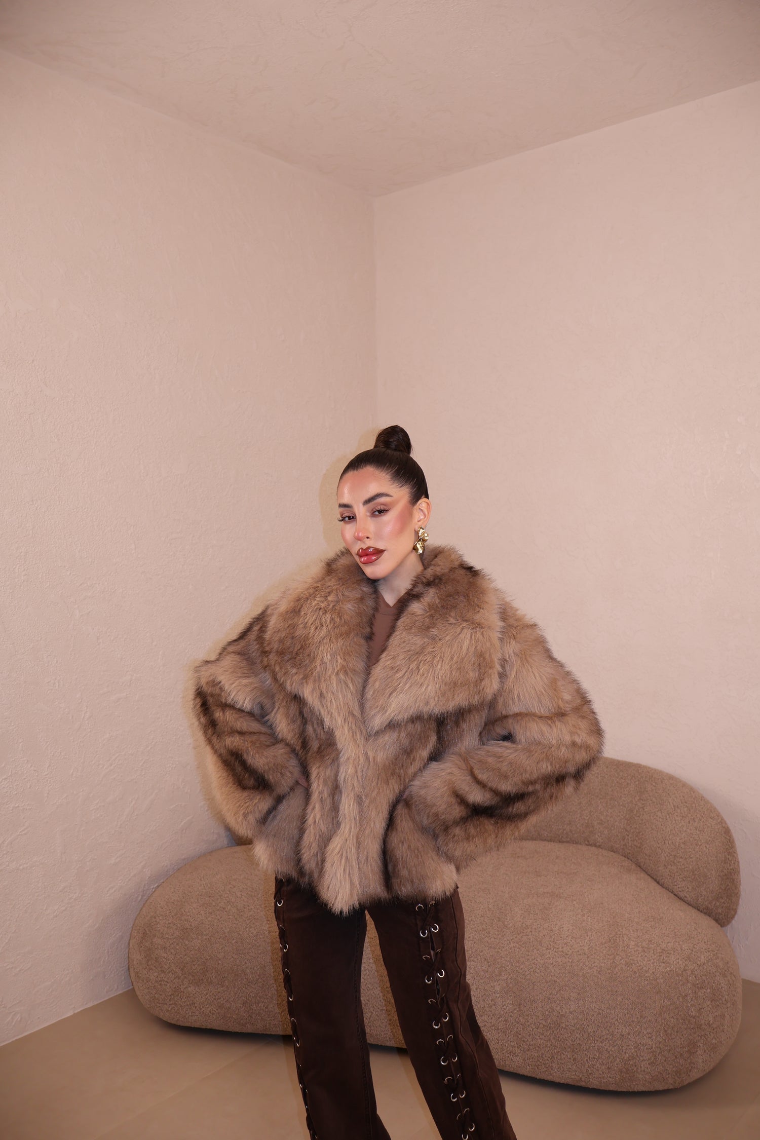 Pelliccia Moritz fango