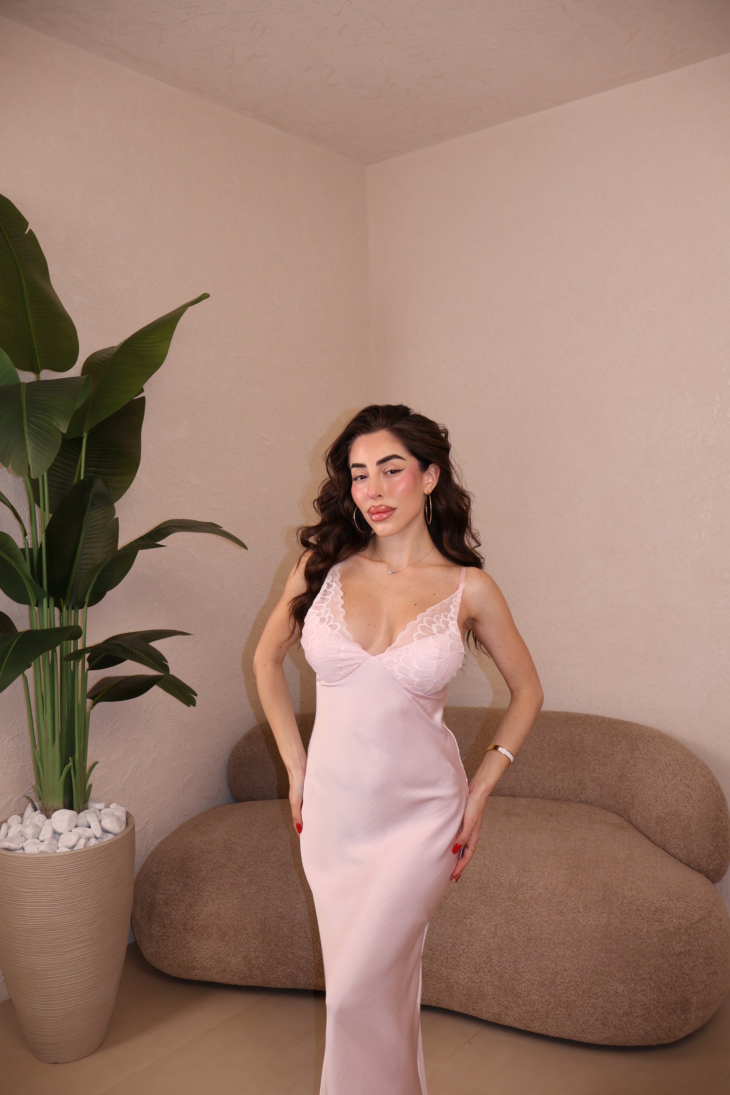 Abito Sophie cipria