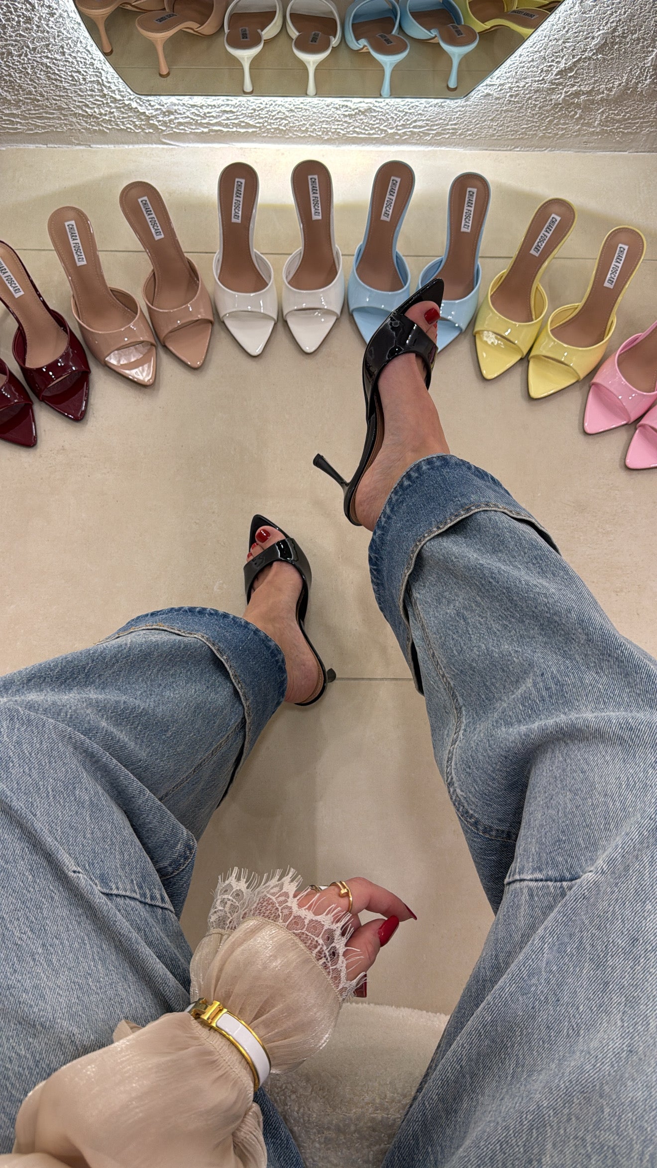 Mules Nina black