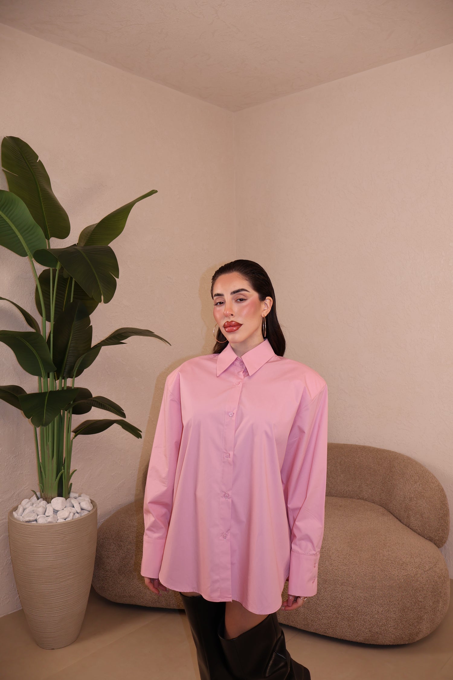 Camicia Amira rosa