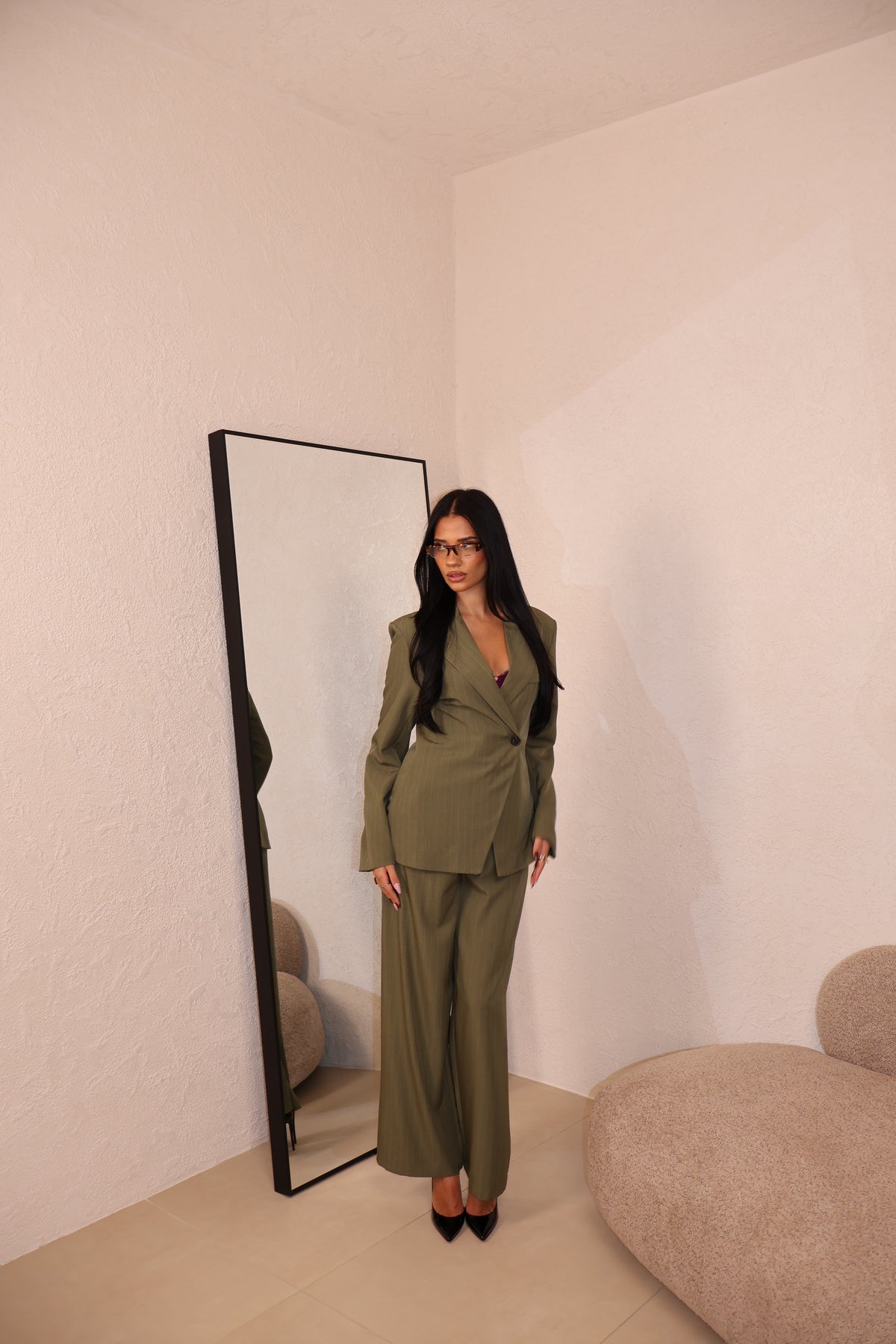 Tailleur Urla military