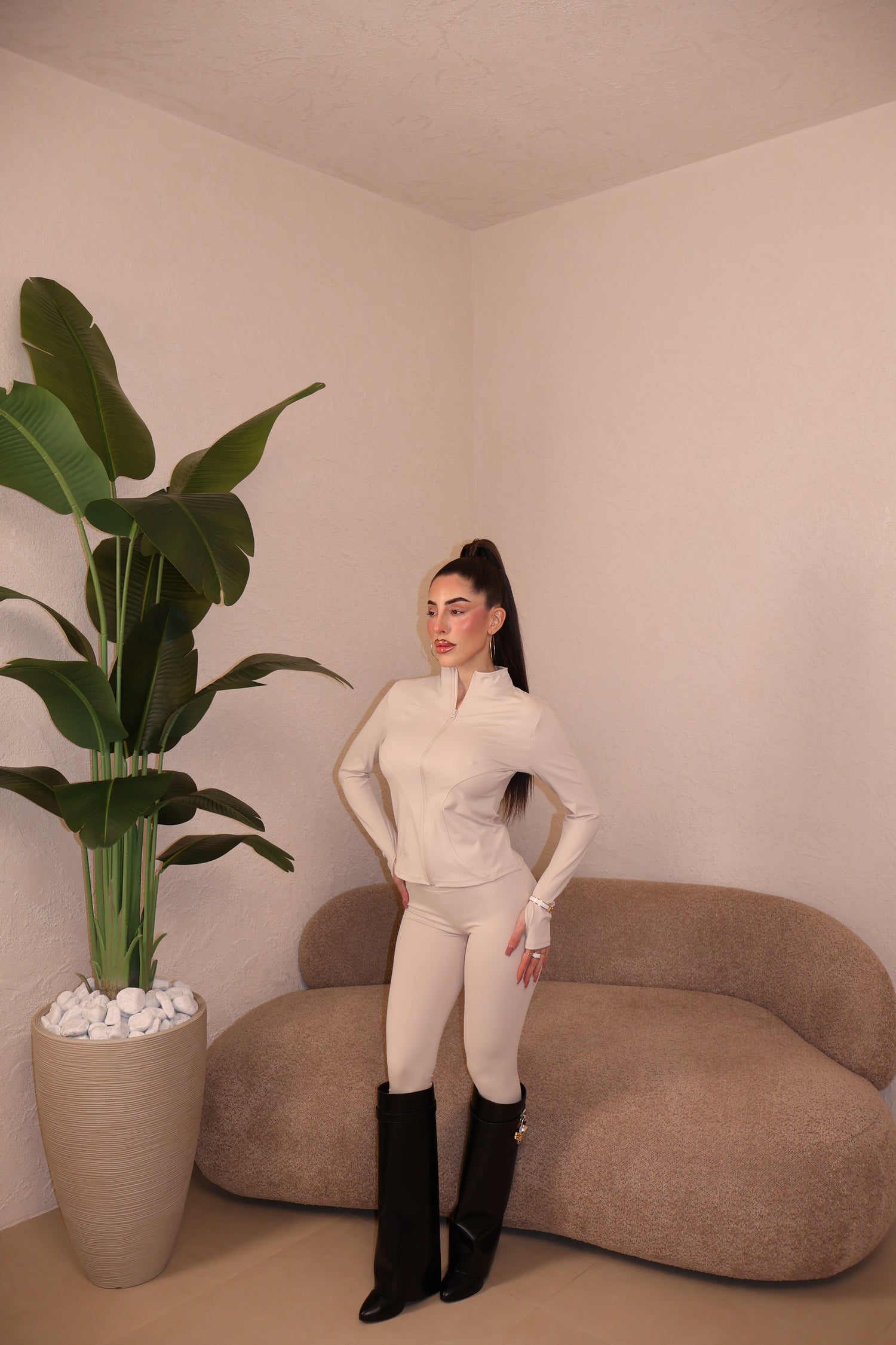 Co/Ord Confident cream