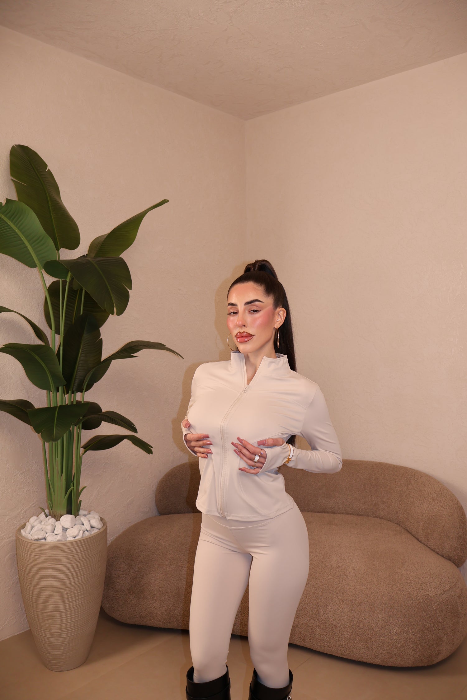 Co/Ord Confident cream