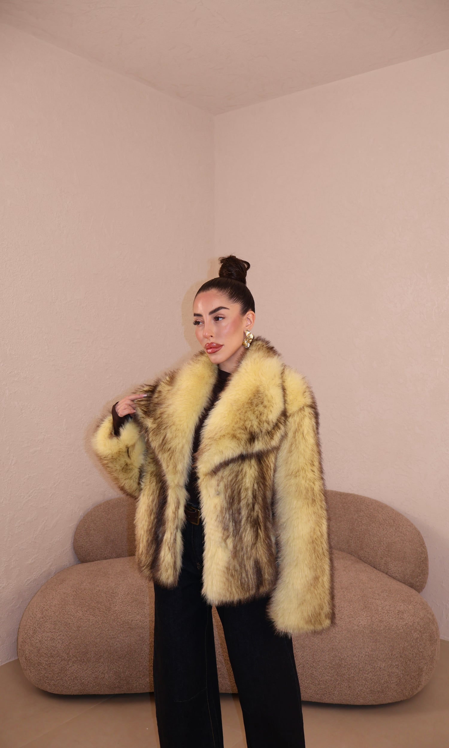 Pelliccia Moritz jaune