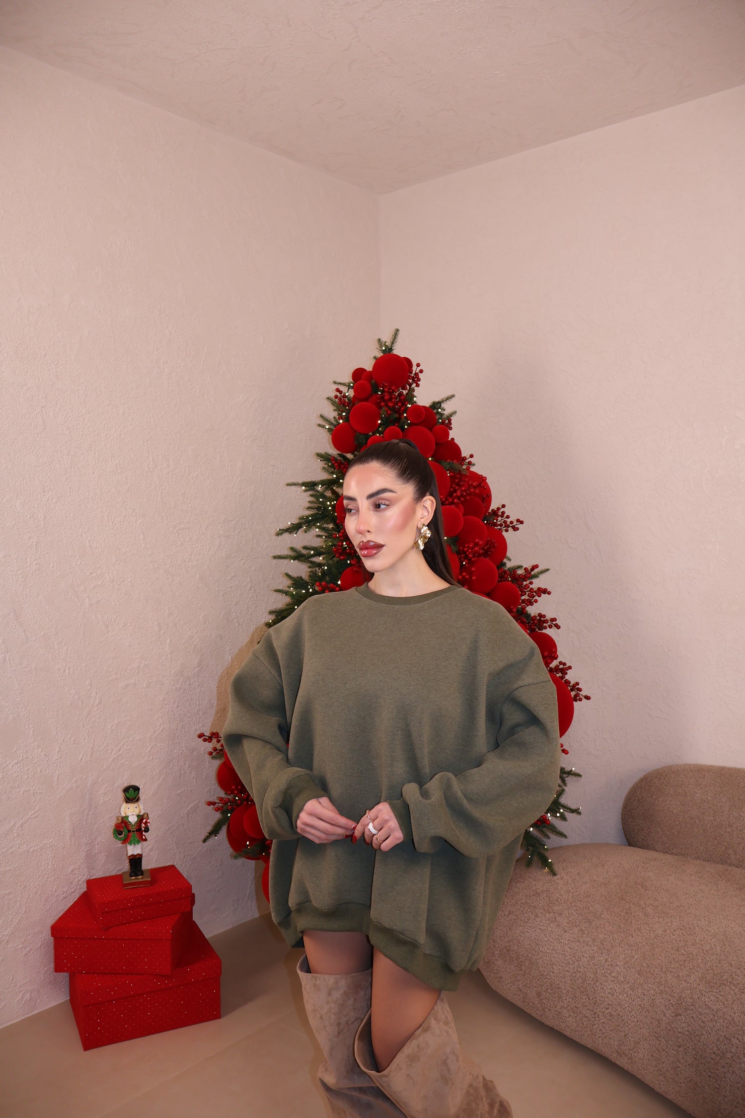 Felpa Spalline military