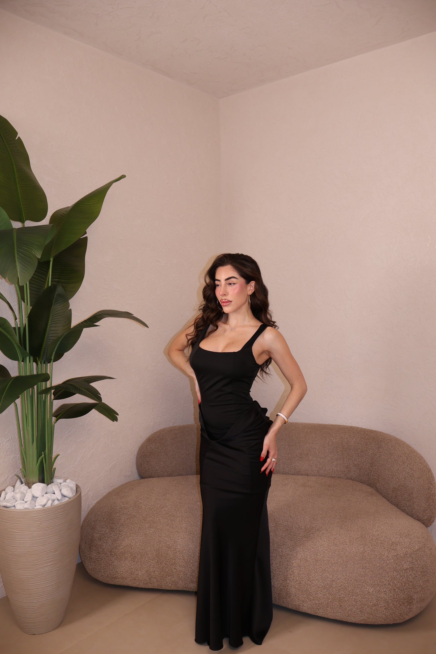 Abito Amélie nero