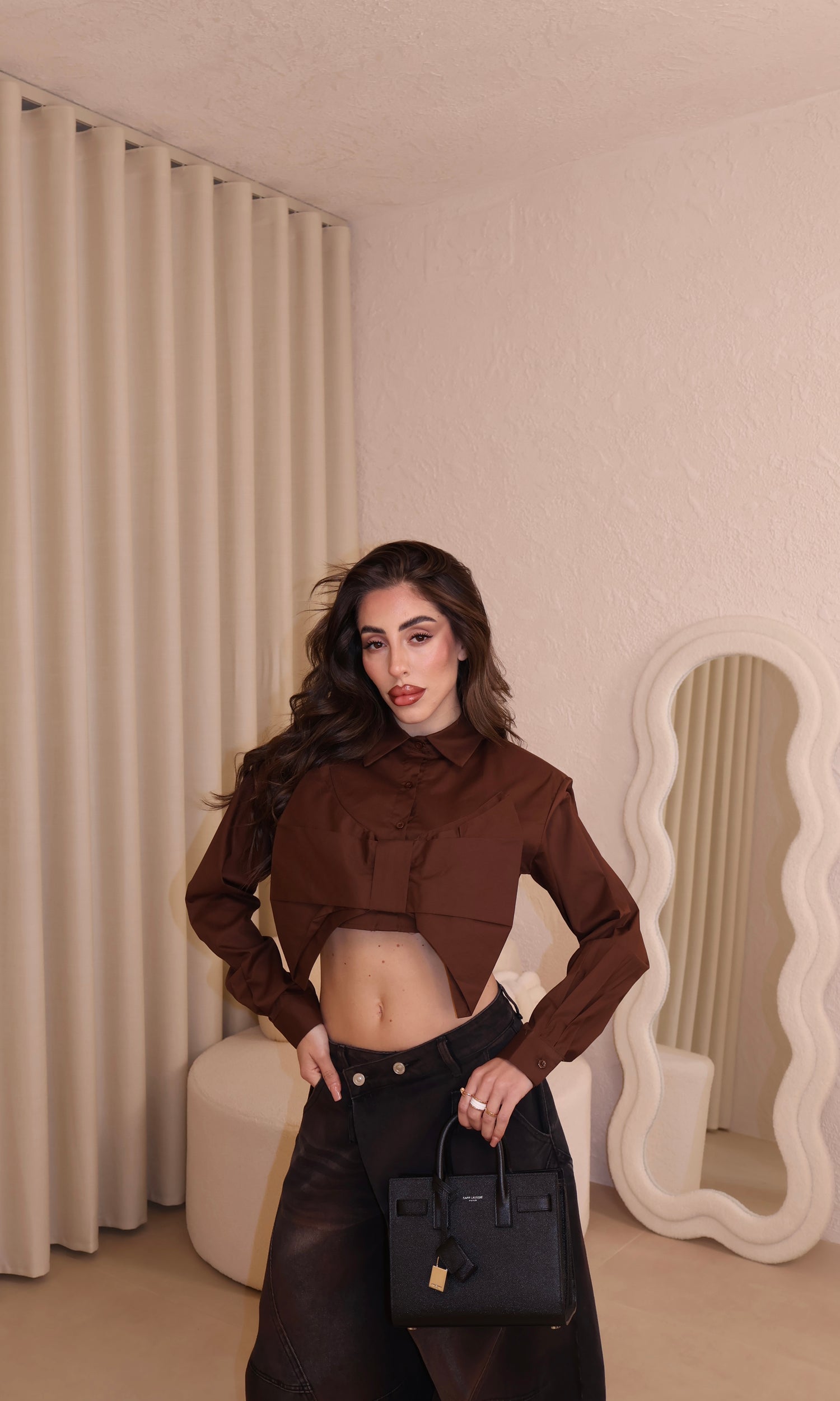 Camicia Fiocco choco