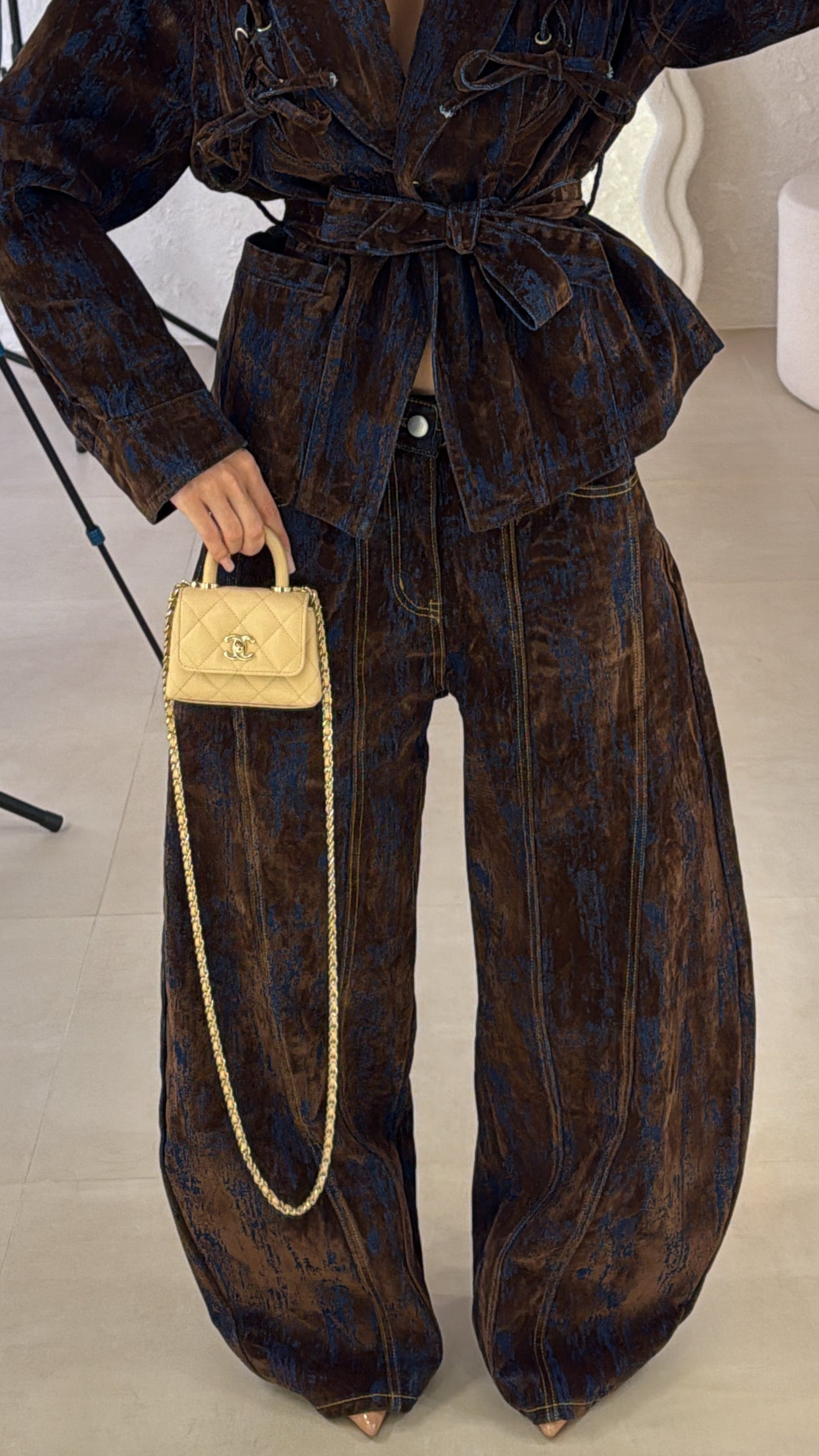 Jeans Chenille 2.0 marrone